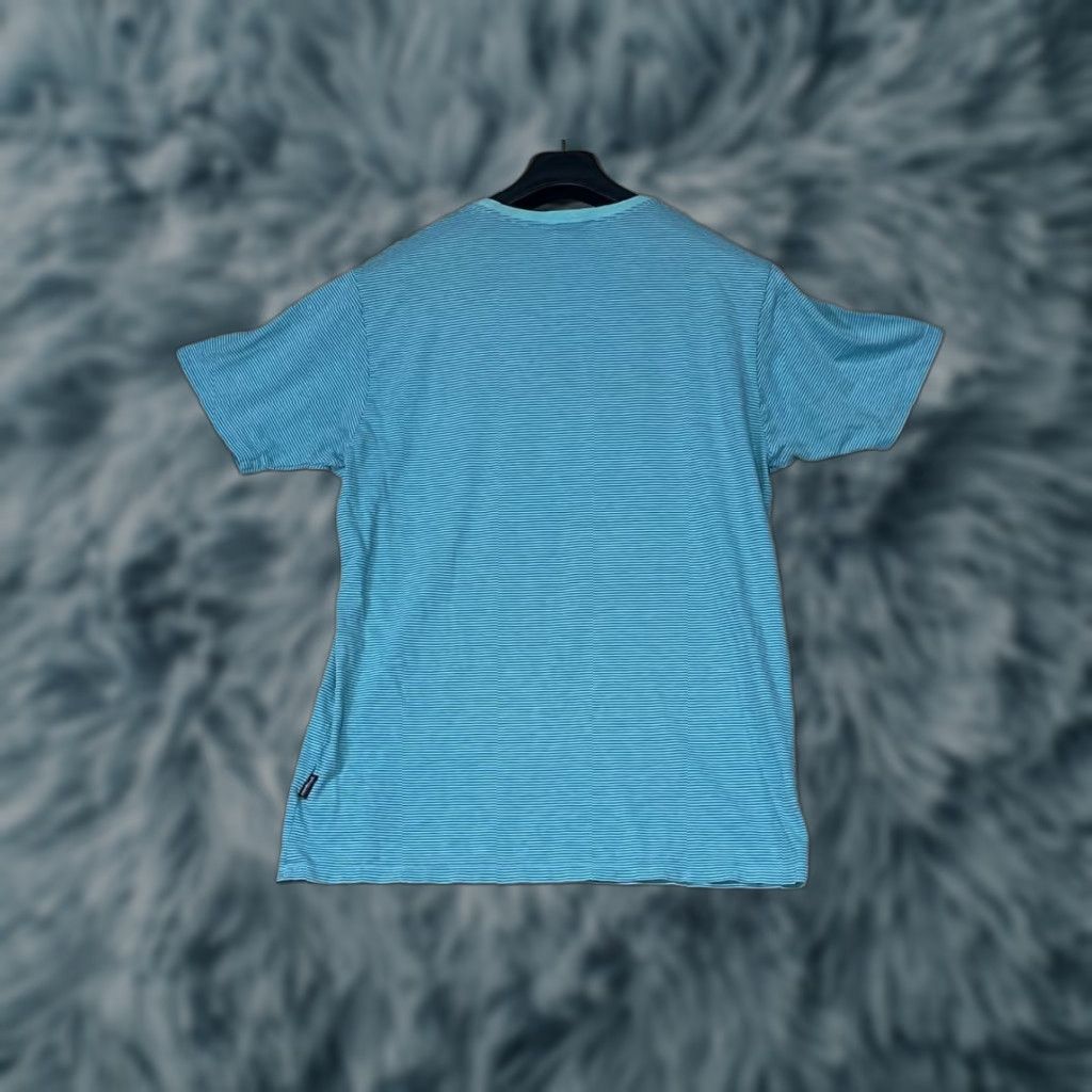 Patagonia Patagonia Mens Shirt T-Shirt Short Sleeve Crew Neck Organic Cotton Blue M Striped Regular Casual Mens Size US M / EU 48-50 / 2 - 1 Thumbnail