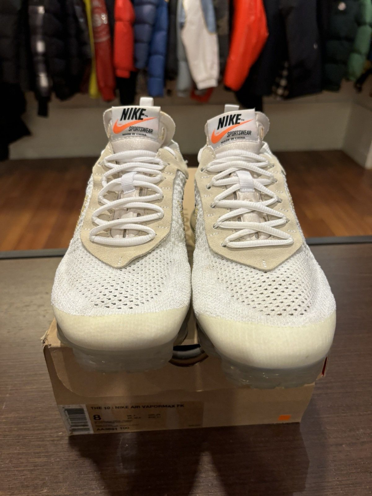 Nike × Off-White Nike Air Vapormax x Off-White ‘White’ Size US 8 / EU 41 - 5 Thumbnail
