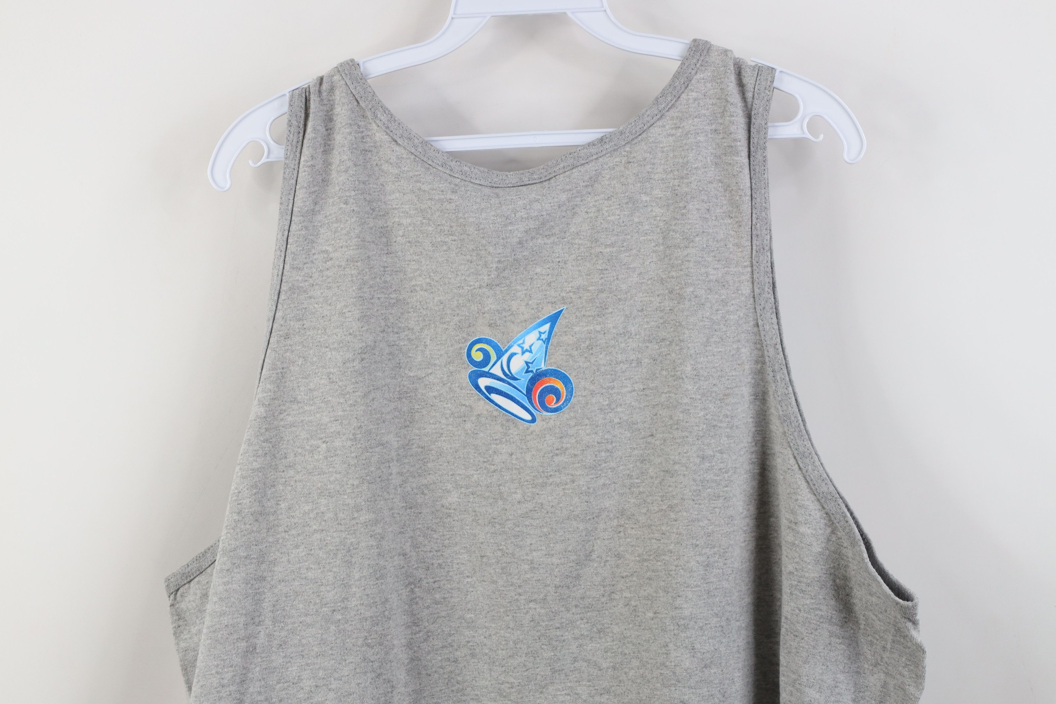 Disney Vintage 90s Disney MGM Studios Tank Top T-Shirt Heather Gray Size US XL / EU 56 / 4 - 13 Thumbnail