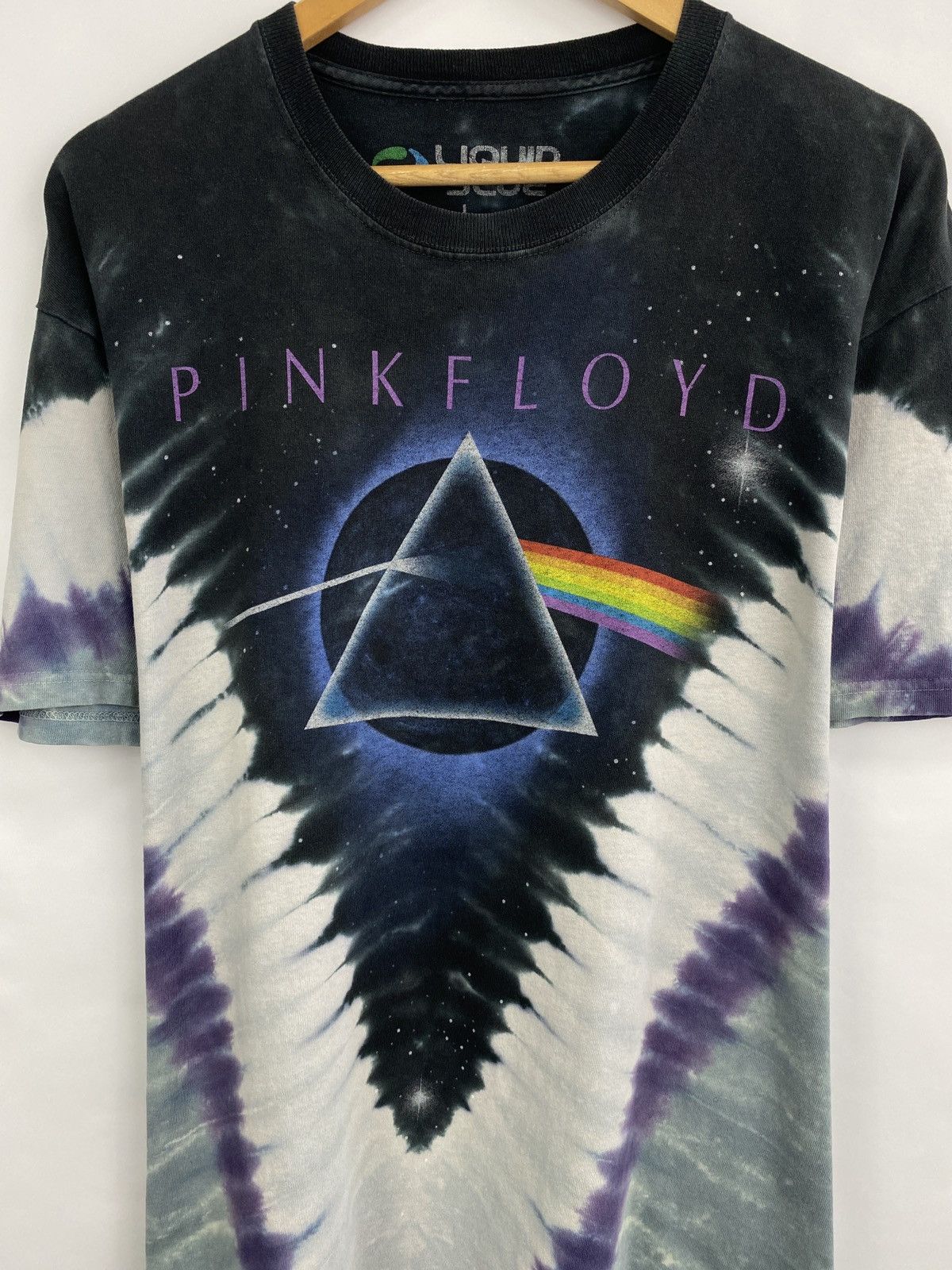 Liquid Blue Vintage Y2K Pink Floyd The Dark Side Of The Moon T-Shirt Size US L / EU 52-54 / 3 - 4 Thumbnail
