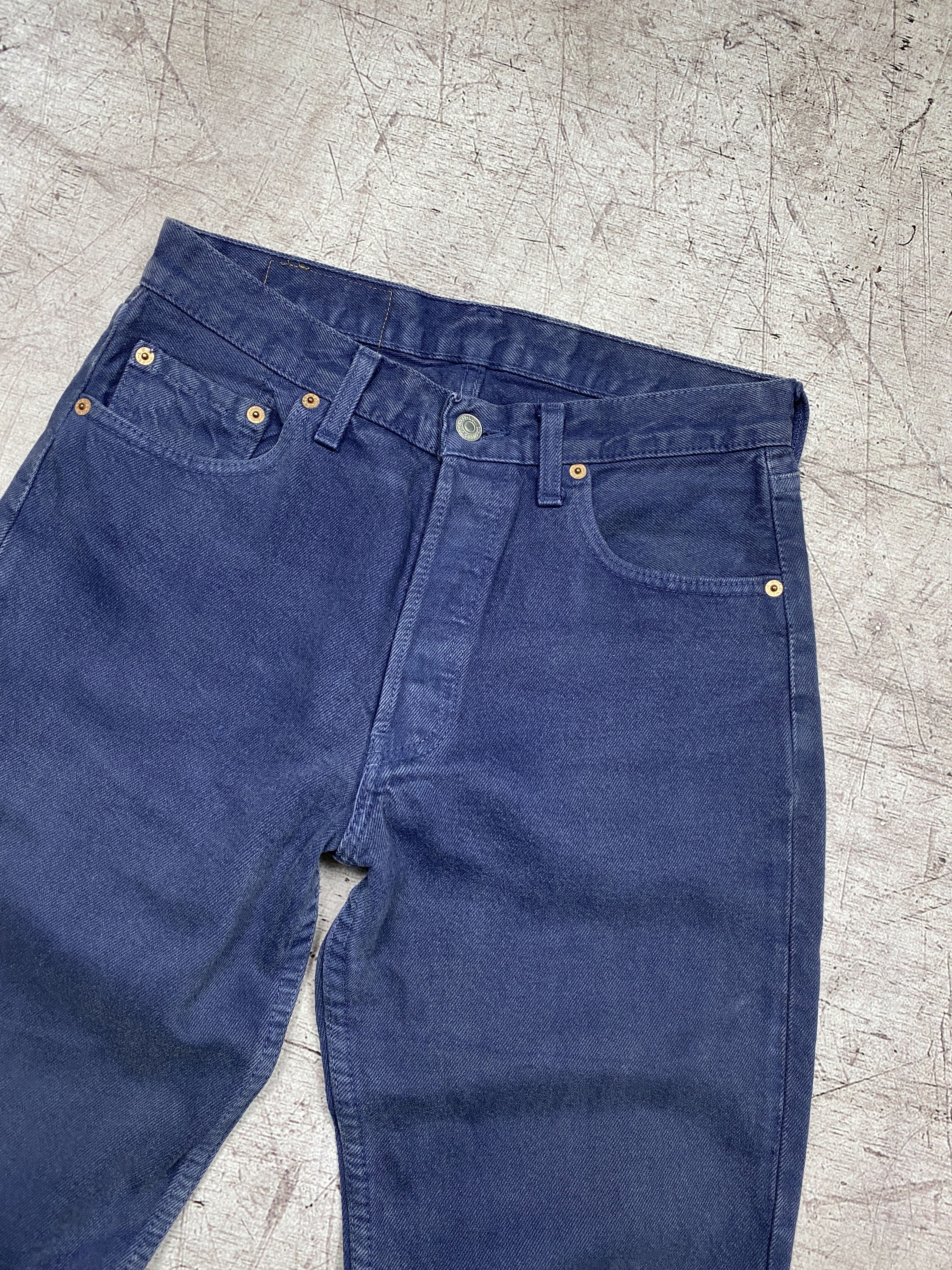 Levi's Vintage Clothing × Vintage Levi's 501 90s Vintage Jeans Made in USA Denim Pants Size US 30 / EU 46 - 5 Thumbnail