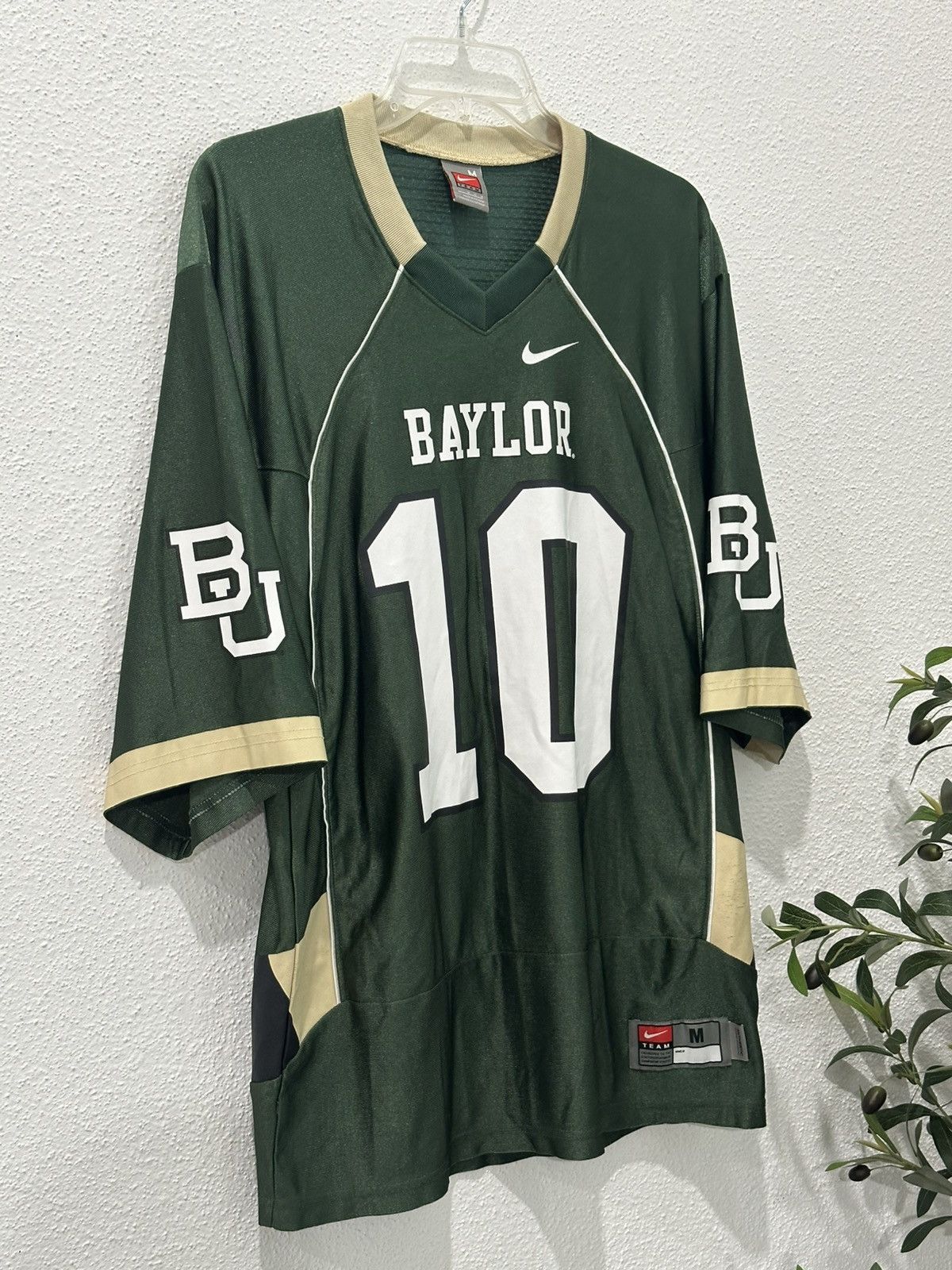 Nike Vintage Baylor Bears 90s Nike Football Jersey Medium #10 Size US M / EU 48-50 / 2 - 3 Thumbnail