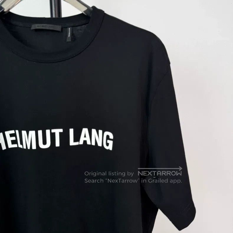 Helmut Lang Helmut Lang Letter Comfort Short Sleeve Size US XL / EU 56 / 4 - 7 Thumbnail