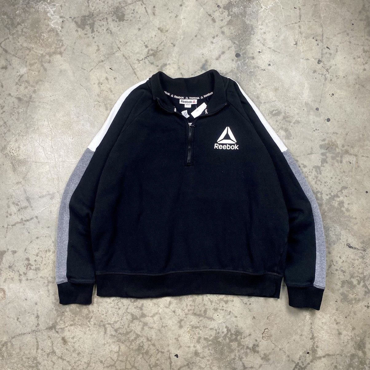 Reebok y2k Reebok Boxy Quarter Zipper Size US M / EU 48-50 / 2 - 1 Thumbnail
