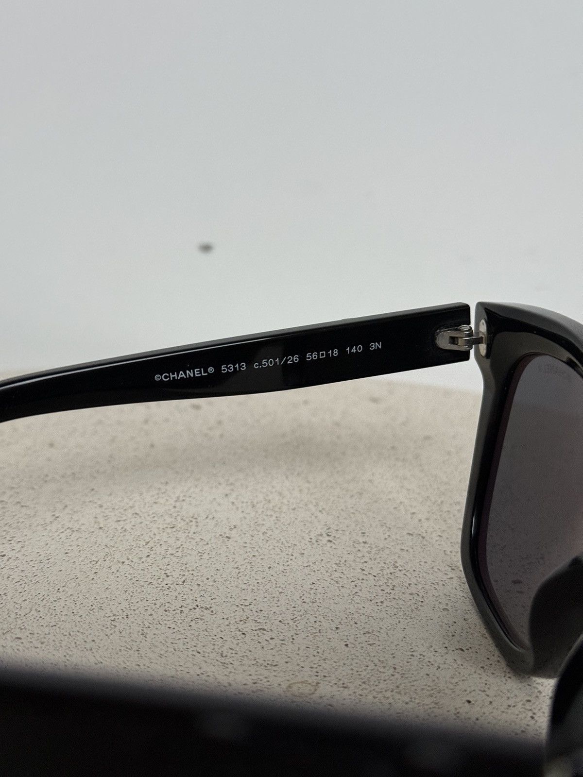 Chanel Chanel CC 5313 Black Butterfly Signature Sunglasses Size ONE SIZE - 9 Thumbnail