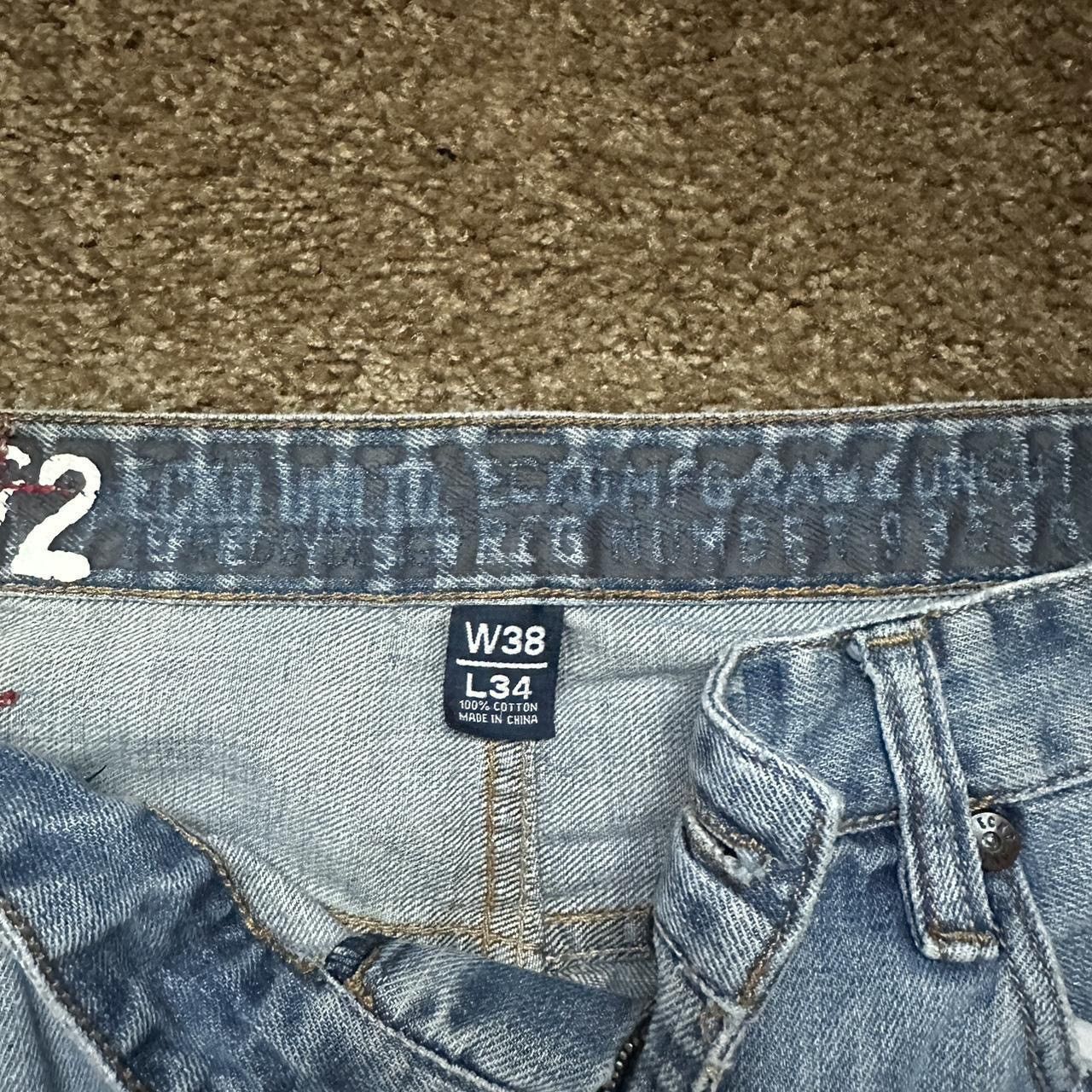 Ecko Unltd. × Vintage Blue baggy vintage y2k jeans with embroidery Size US 38 / EU 54 - 5 Thumbnail