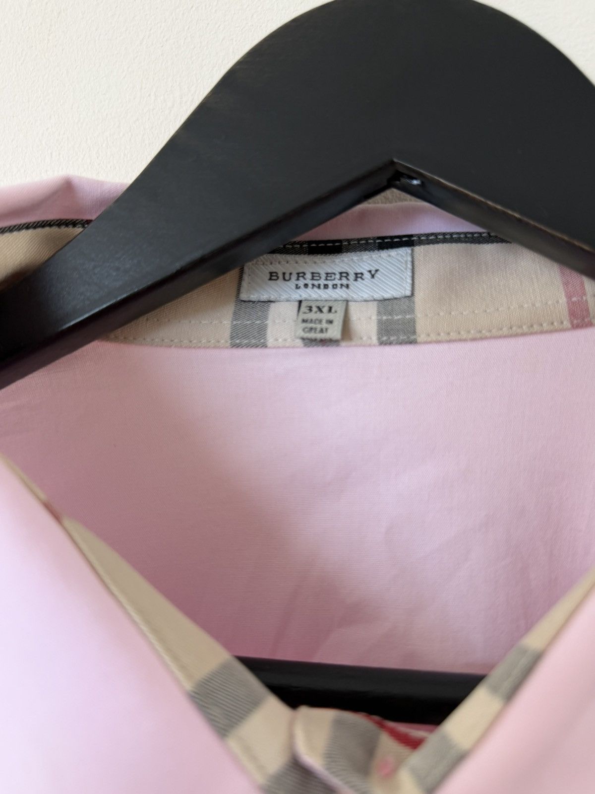 Burberry Burberry Luxury Y2K Shirt Pink Size US M / EU 48-50 / 2 - 4 Thumbnail