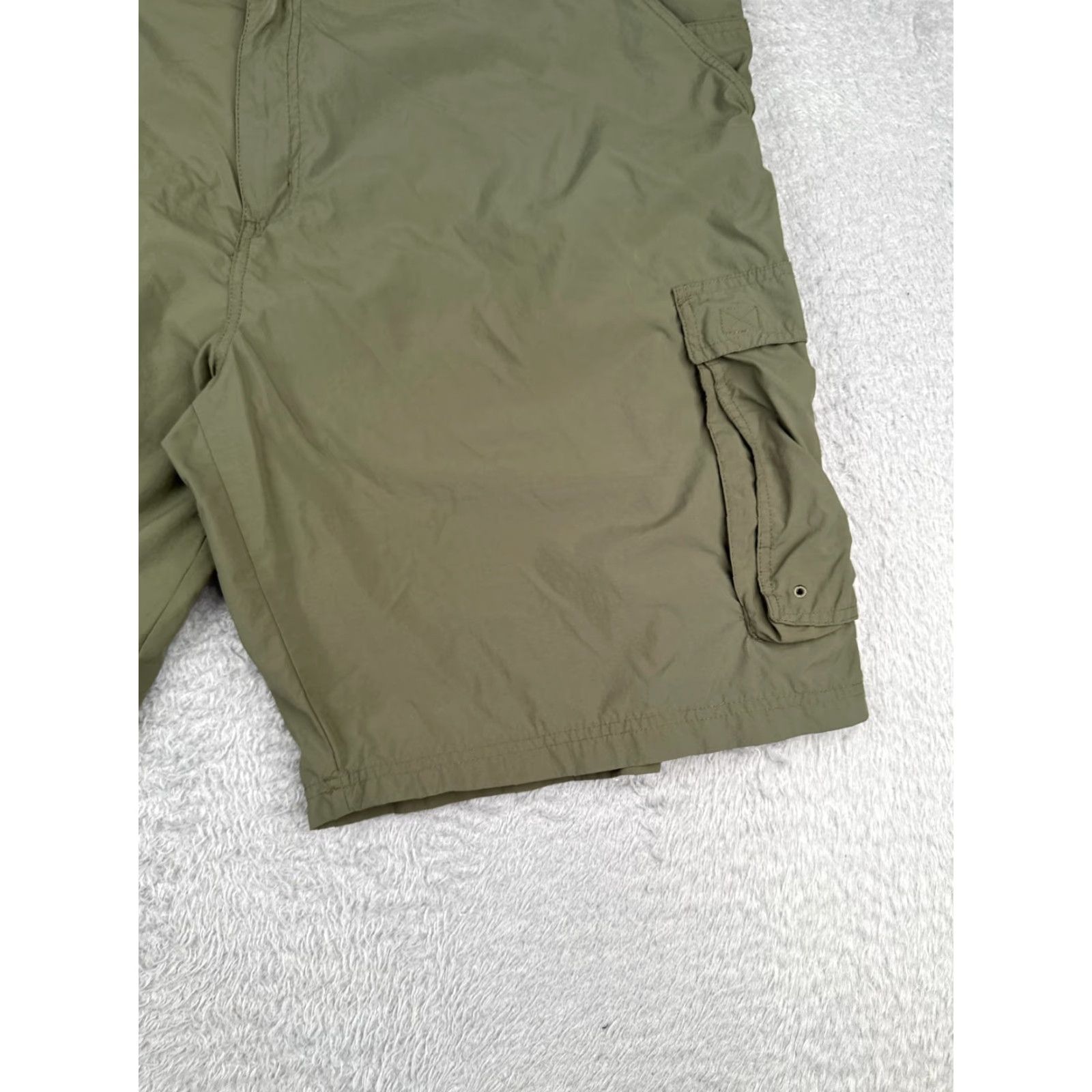 Vintage Boy Scouts Shorts Adult 2XL XXL Green Centennial Supplex Nylon Cargo Navy? Size US 39 - 2 Thumbnail