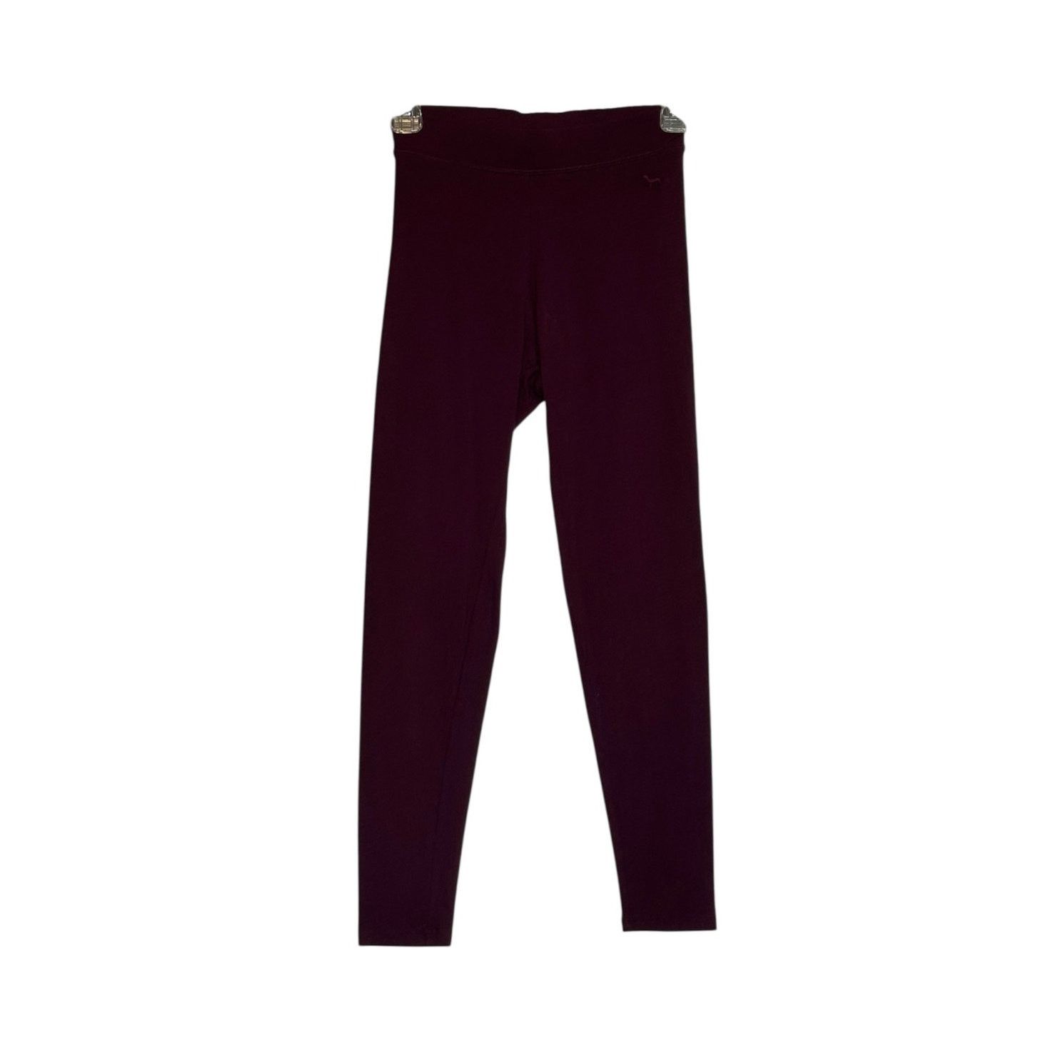 Pink Pink by Victoria Secret burgundy leggings size XS Size 28" / US 6 / IT 42 - 1 Thumbnail