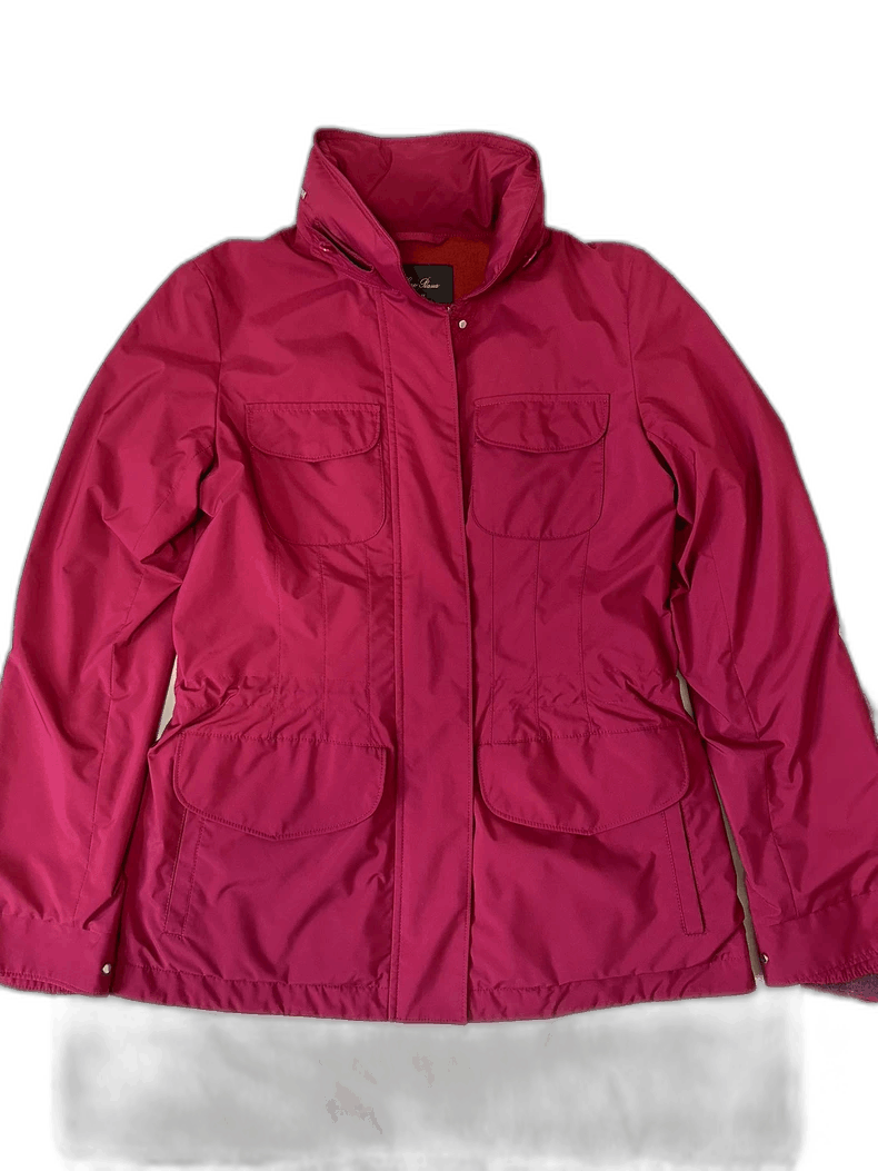 Loro Piana Loro Piana Traveller Bordeaux Jacket- Size US S / EU 44-46 / 1 - 1 Thumbnail