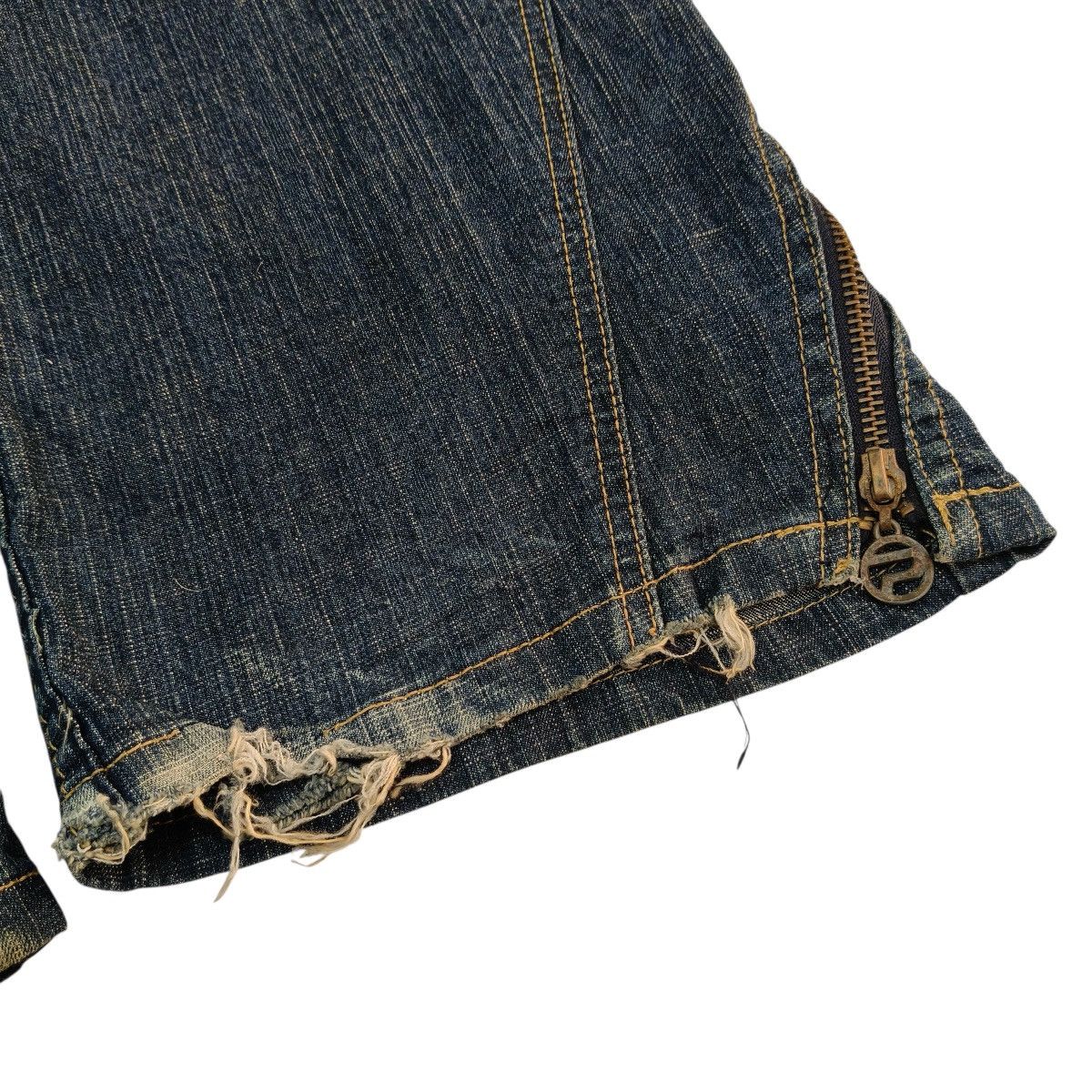 Pepe Jeans Vintage Y2K Pepe Jeans Dark Wash Zipper Pocket Denim Size US 30 / EU 46 - 9 Thumbnail
