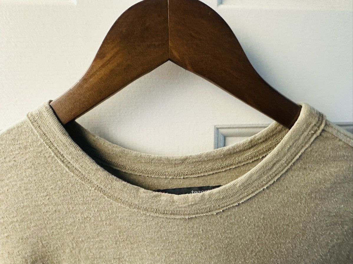 tezomeya Tezomeya Loop Wheeled Organic Cotton T-shirt - Made In Japan Size US M / EU 48-50 / 2 - 2 Thumbnail