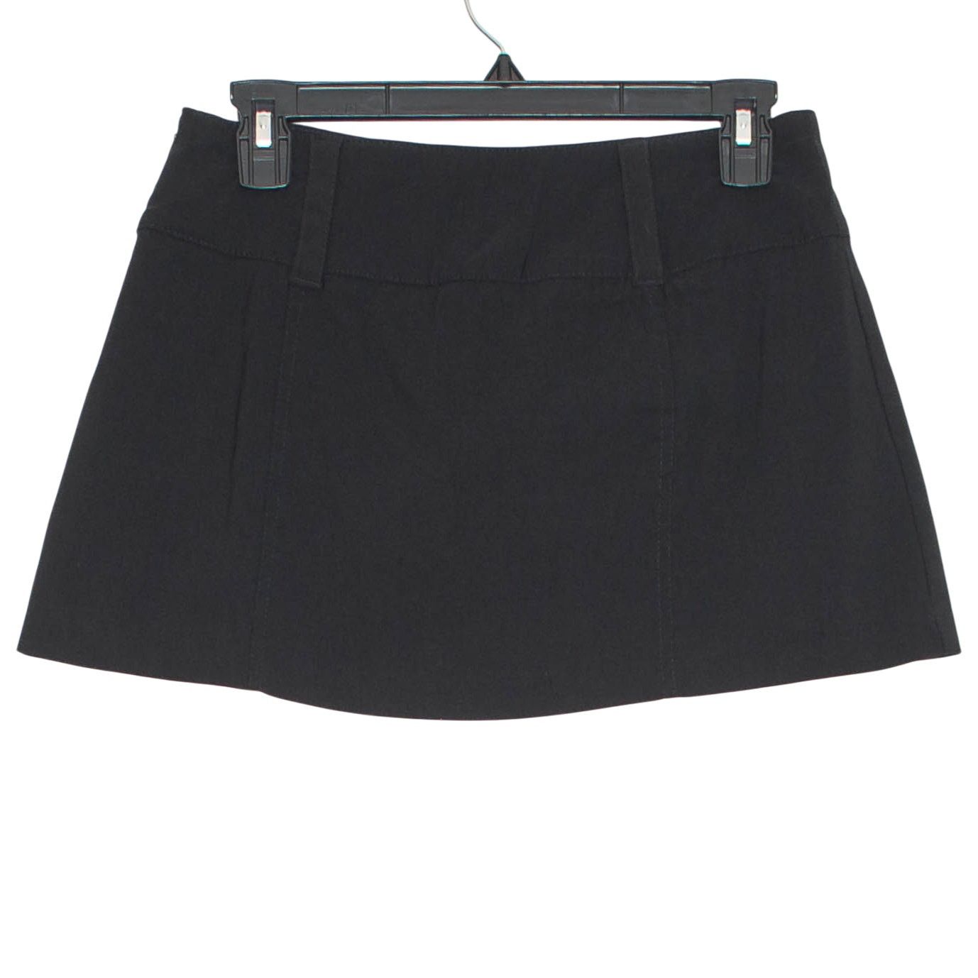 Forever 21 Forever 21 Micro Mini Skirt Black S Y2K Indie Sleaze Goth Size 27" / US 4 / IT 40 - 2 Thumbnail