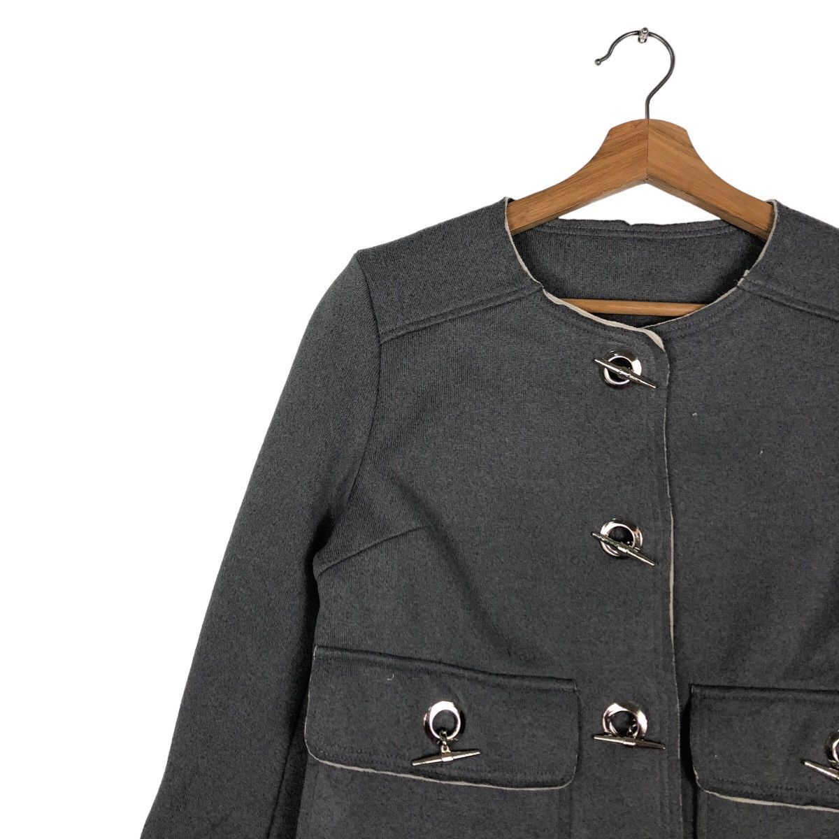 Japanese Brand 🔥Cropped Biker Jacket Double Standard Clothing Japan Size US M / EU 48-50 / 2 - 7 Thumbnail