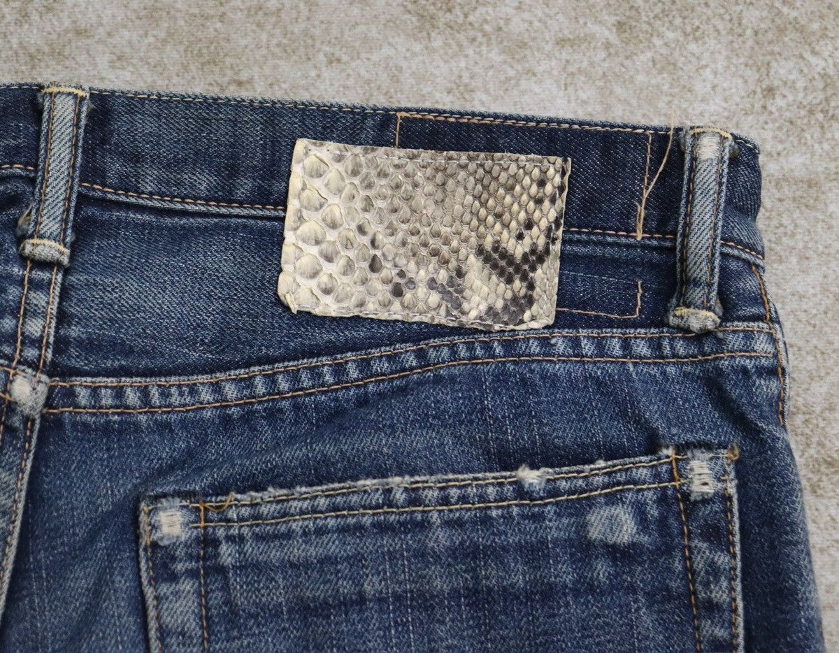 Visvim Visvim Fluxus D1 Damaged-1 Denim Size US 31 - 7 Thumbnail
