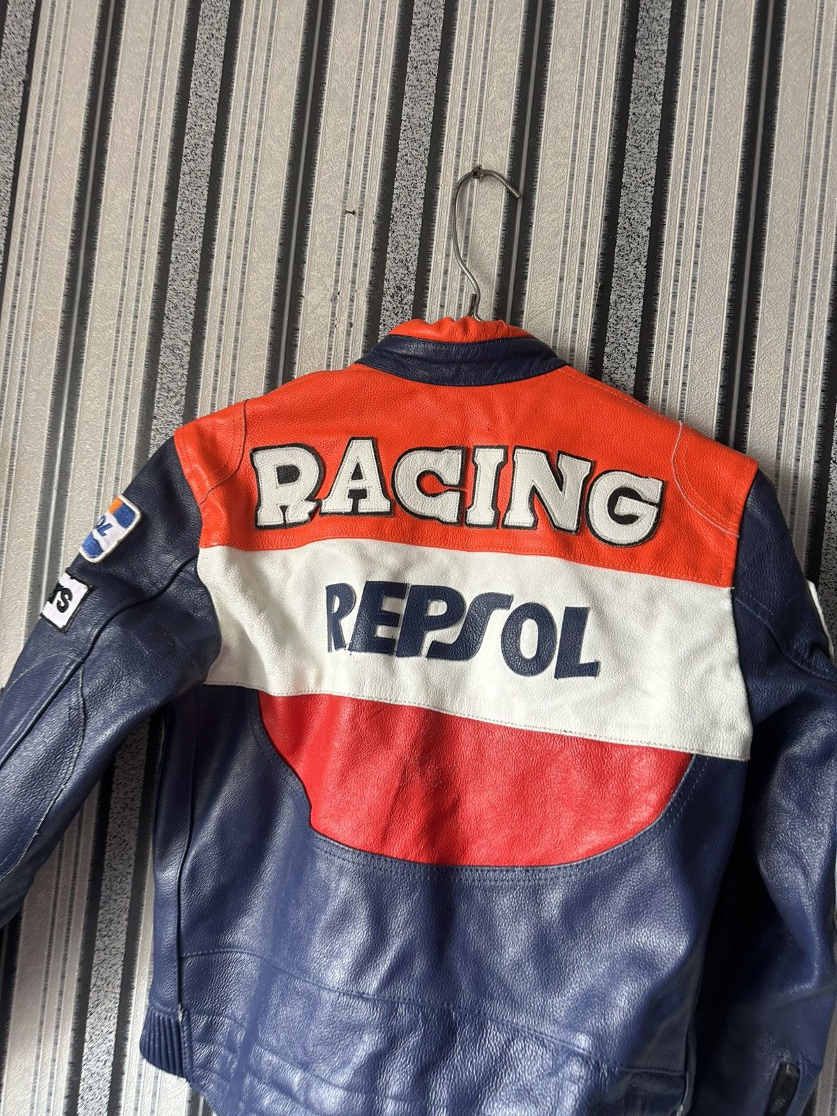 Honda Honda HRS Repsol Racing Leather Motorcycle Biker Jacket Size XXL / US 16-18 / IT 52-54 - 9 Thumbnail