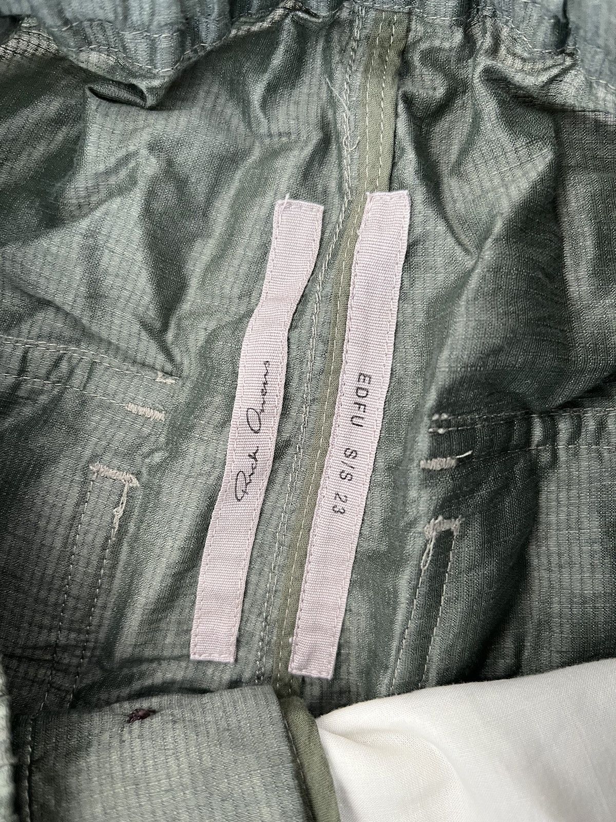 Rick Owens Rick Owens “Edfu” SS23 Pants Size US 29 - 2 Thumbnail