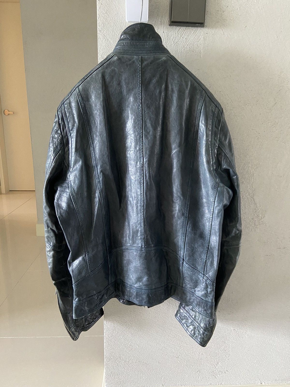 Solid Homme × Wooyoungmi Solid homme by wooyoungmi lamb leather rider jacket Size US S / EU 44-46 / 1 - 2 Thumbnail