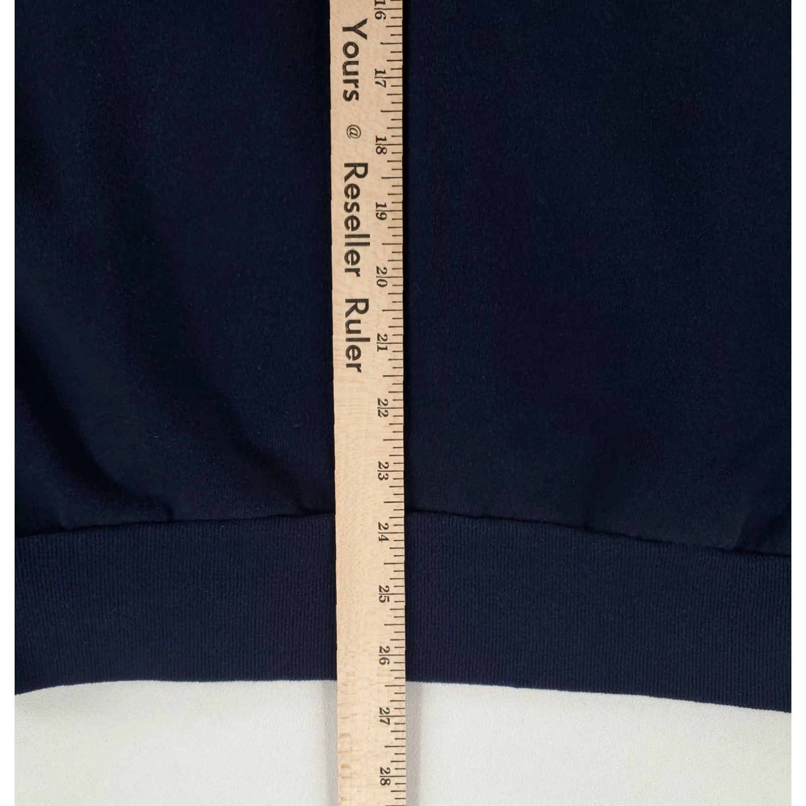 Jerzees VINTAGE Jerzees Sweatshirt Blue Made USA Long Sleeve Mens L VTG 90s Pinhole Blank Pullover Shirt Mens Size US L / EU 52-54 / 3 - 5 Thumbnail