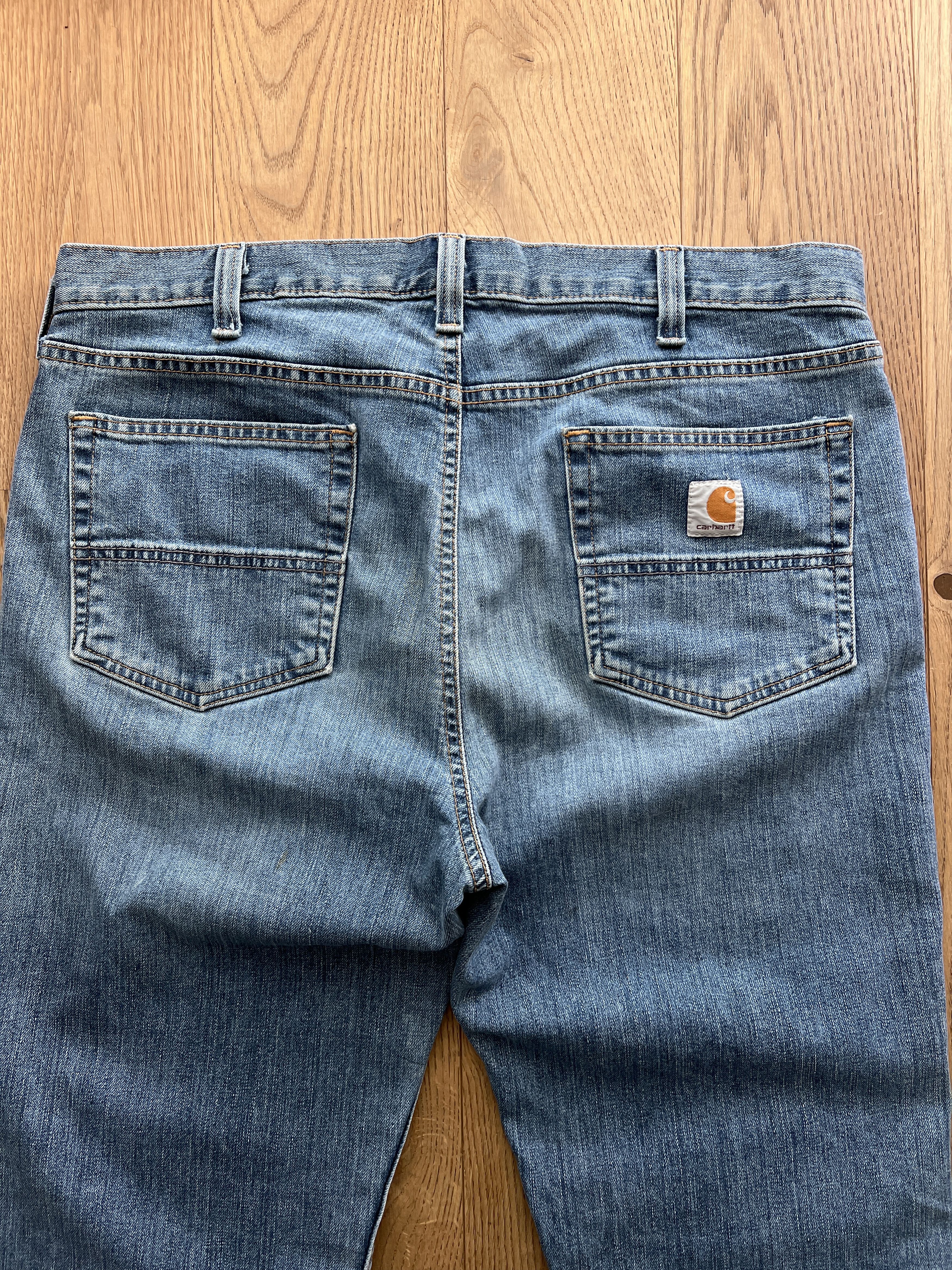 Carhartt Carhartt workwear vintage 2000s Rugged Flex retro denim jean Size US 36 / EU 52 - 5 Thumbnail