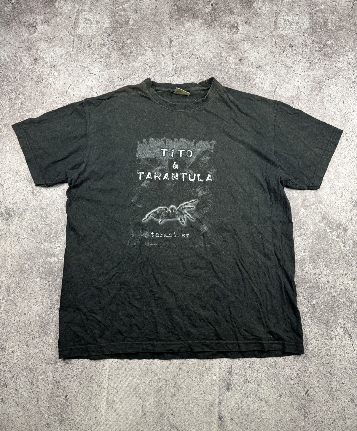 Band Tees Rare Vintage T-Shirt Tito & Tarantula Band Punk Rock Rare Size US XL / EU 56 / 4 - 1 Thumbnail