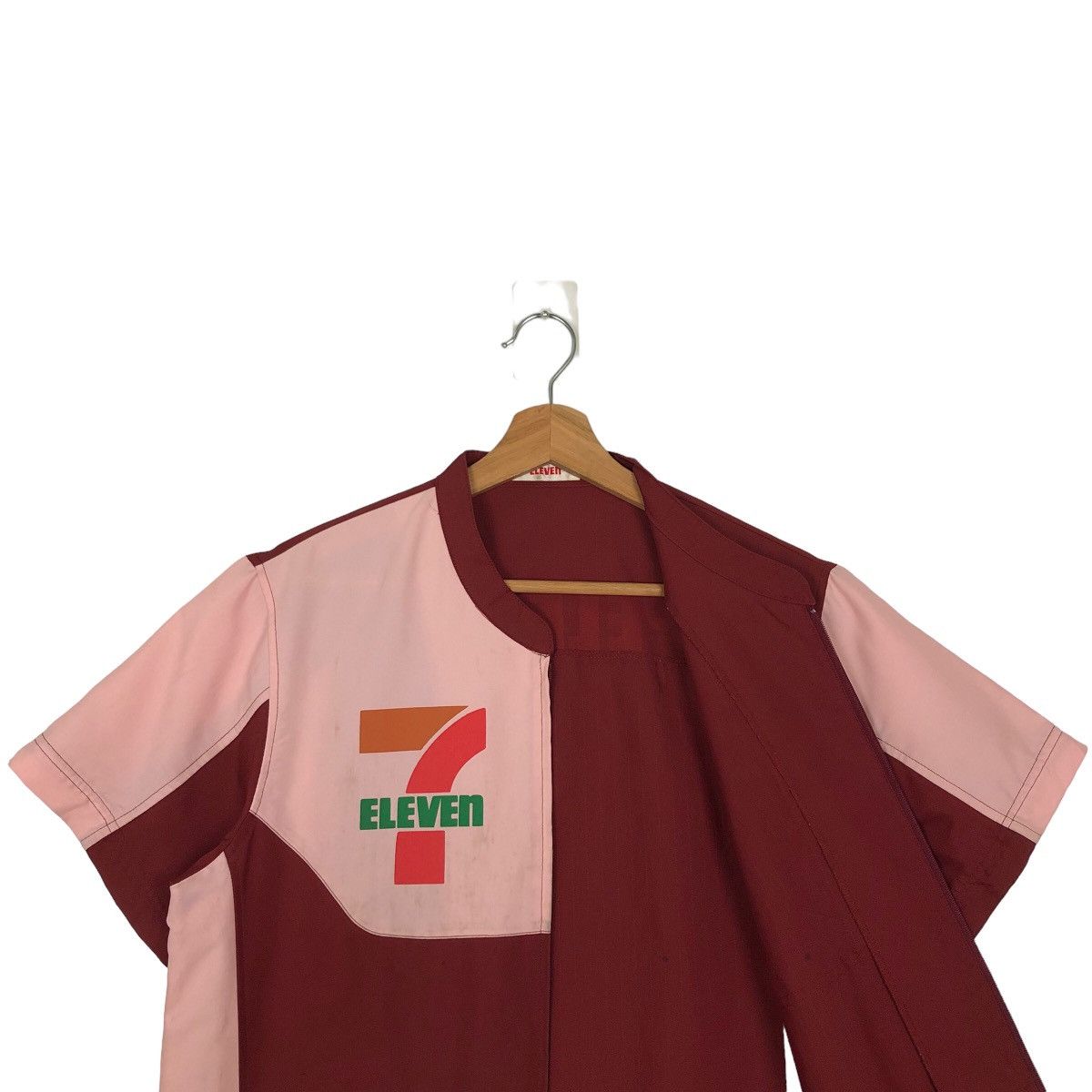 Japanese Brand 🔥VINTAGE WORK JACKET 7-ELEVEN BIG LOGO Size US M / EU 48-50 / 2 - 9 Thumbnail