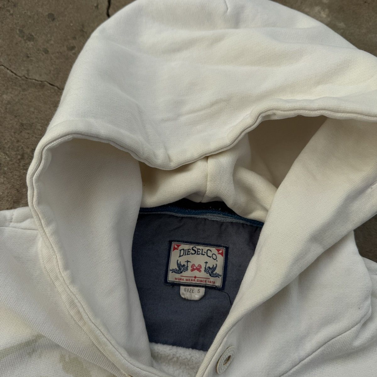 Diesel Vintage Diesel Big Logo Womens Hoodie Size S / US 4 / IT 40 - 4 Thumbnail