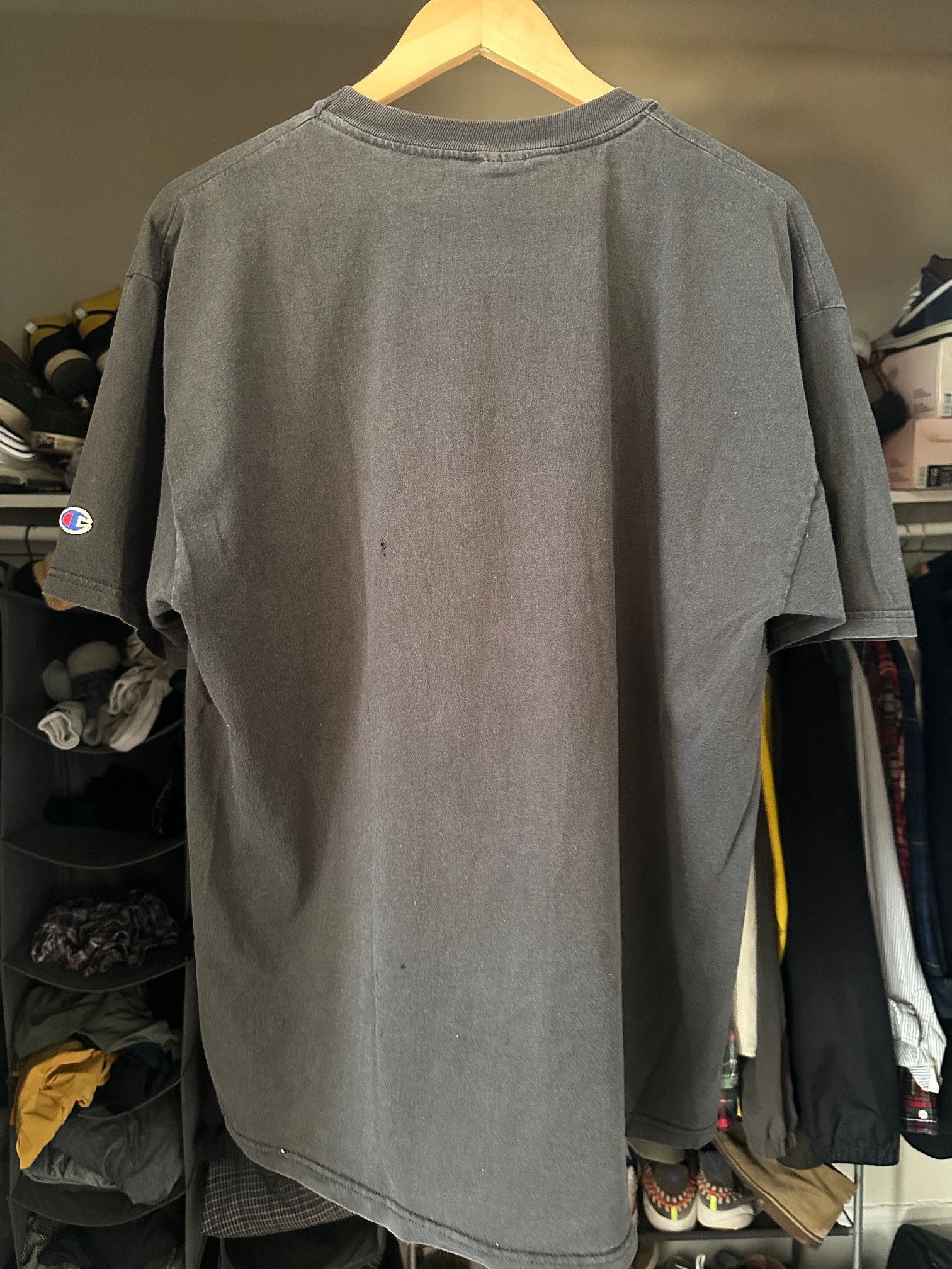 Champion XFL New York New Jersey Hitmen Black Champion T-Shirt XL Size US XL / EU 56 / 4 - 2 Thumbnail