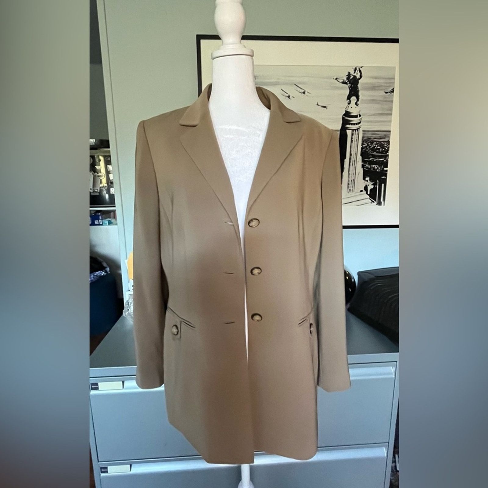 Other Kasper Blazer Size 12P Size XL / US 12-14 / IT 48-50 - 1 Thumbnail