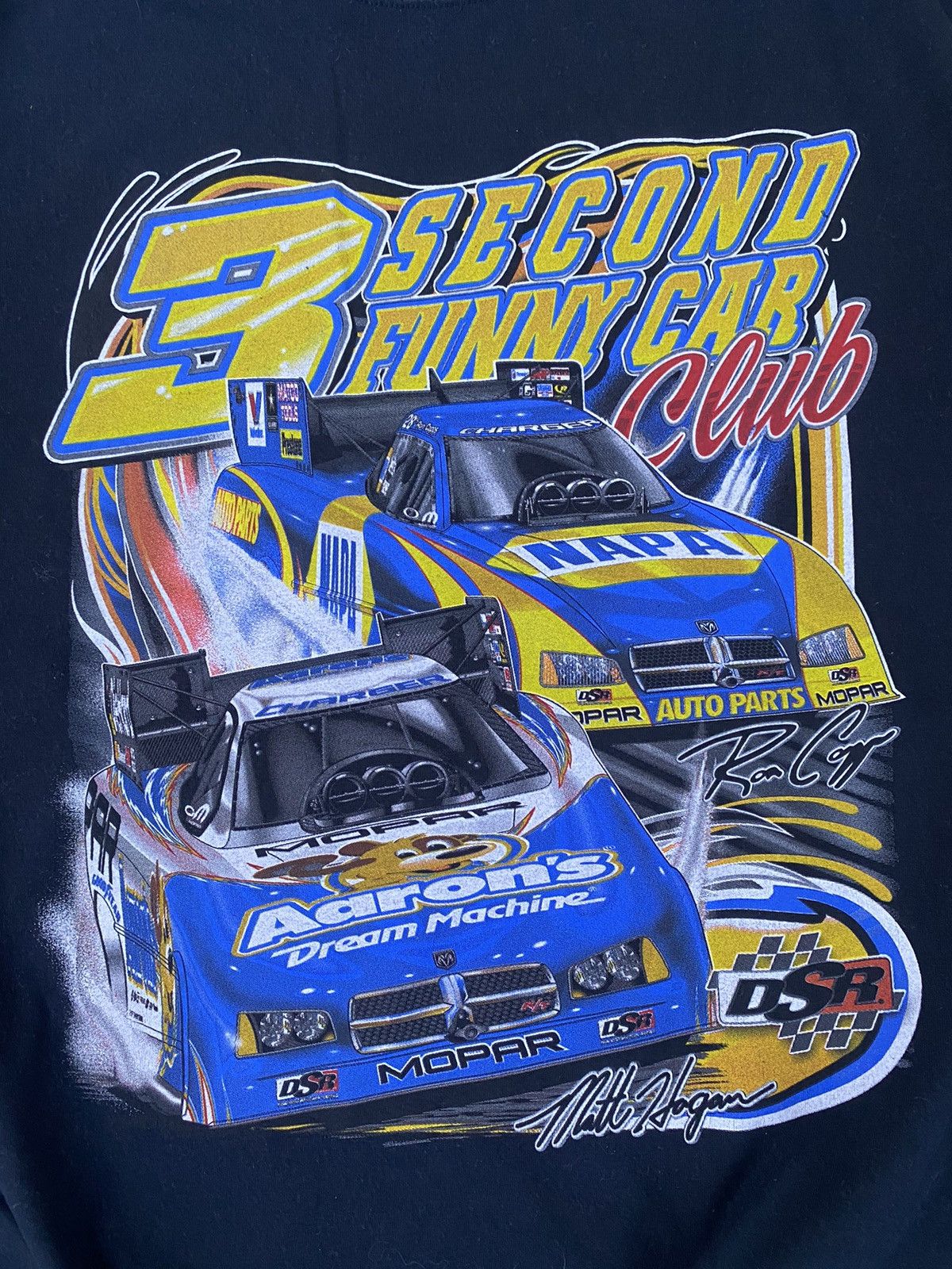 NASCAR 2000s NASCAR Matt Hagan Nascar Mirror Print Tee Size US XXL / EU 58 / 5 - 2 Thumbnail