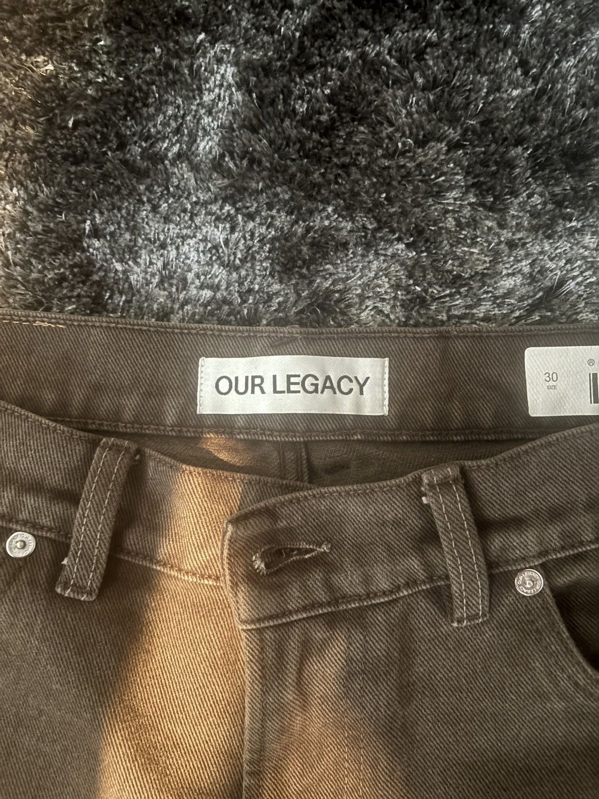 Our Legacy Our Legacy 70s Cut Choco Size US 30 / EU 46 - 4 Thumbnail
