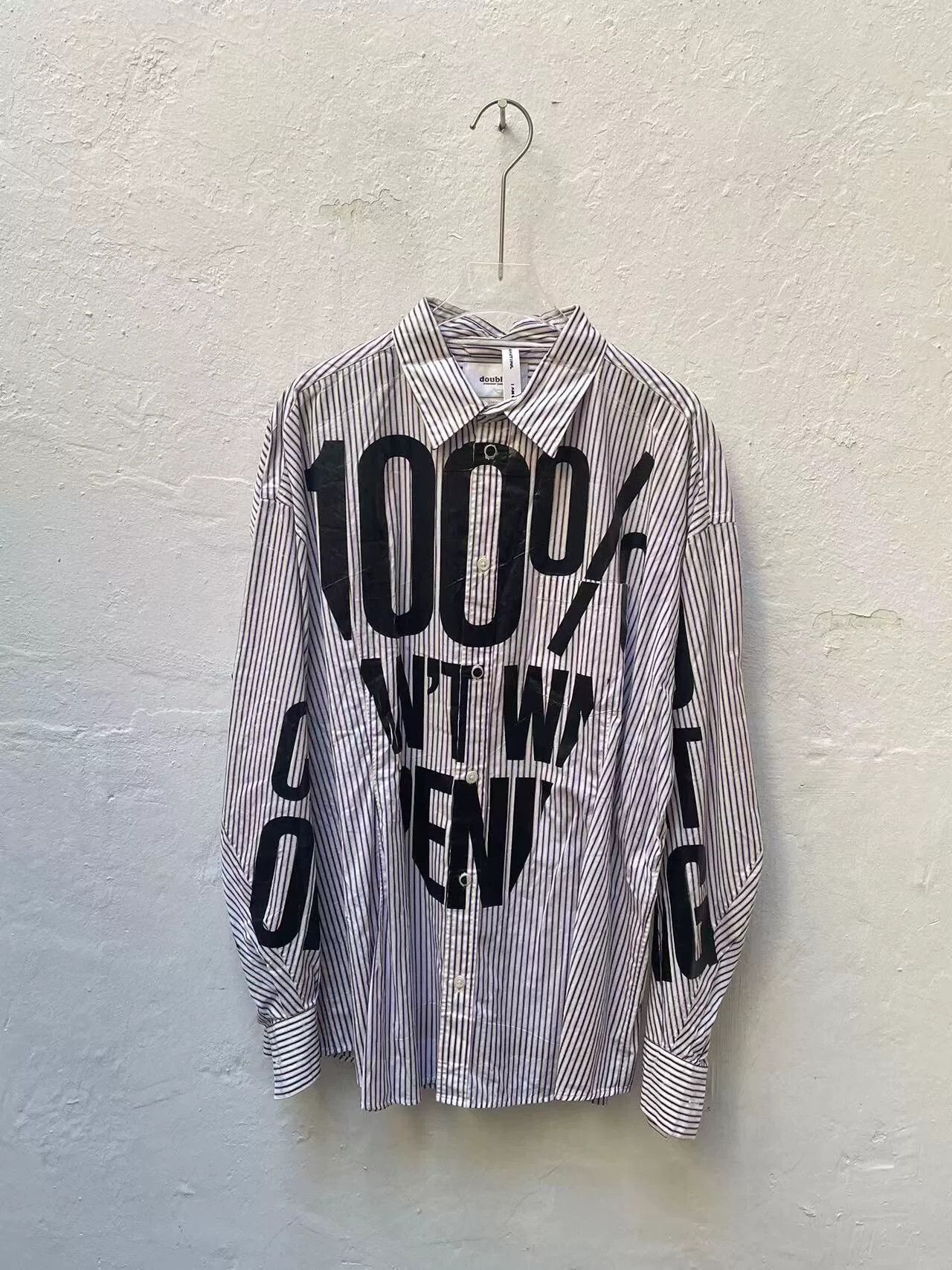 Doublet Unique Striped Statement Shirt Size US M / EU 48-50 / 2 - 1 Thumbnail