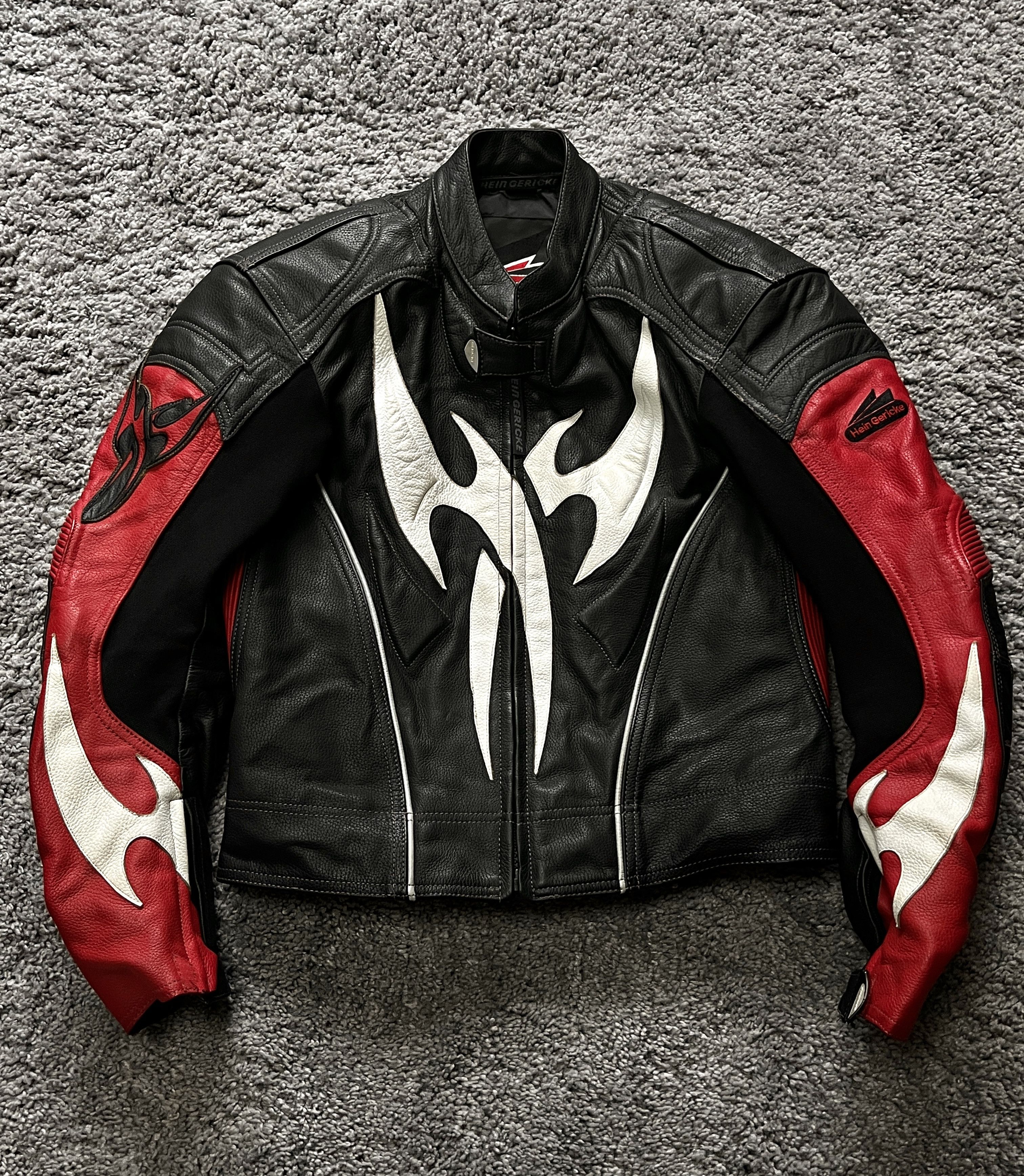 Vintage Hein Gericke High Quality Leather Jacket Racing Y2K Size US M / EU 48-50 / 2 - 1 Thumbnail