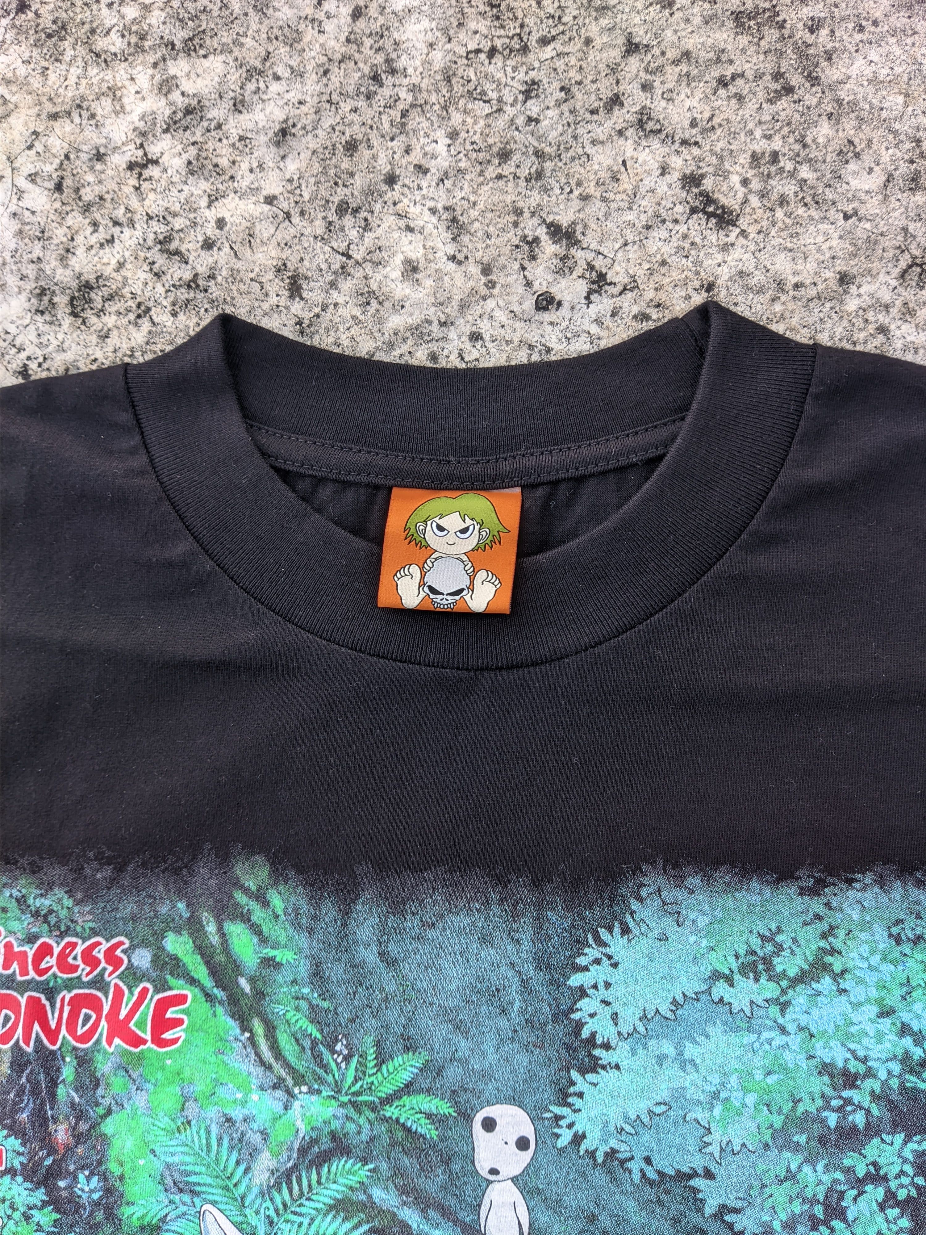 Anime Princess mononoke anime manga studio ghibli tee Size L / US 10 / IT 46 - 5 Thumbnail