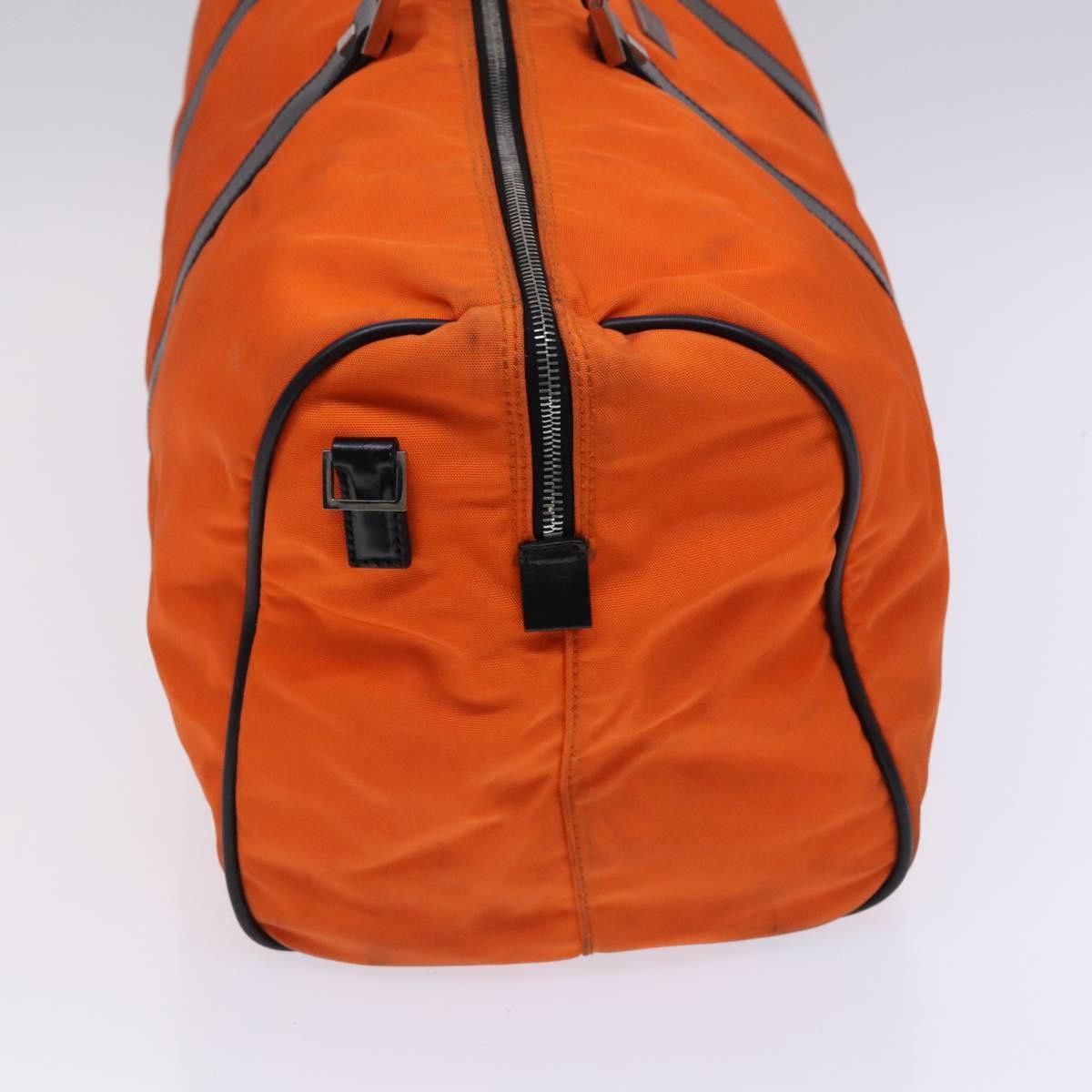 Gucci GUCCI Boston Bag Nylon Orange Black Size ONE SIZE - 5 Thumbnail