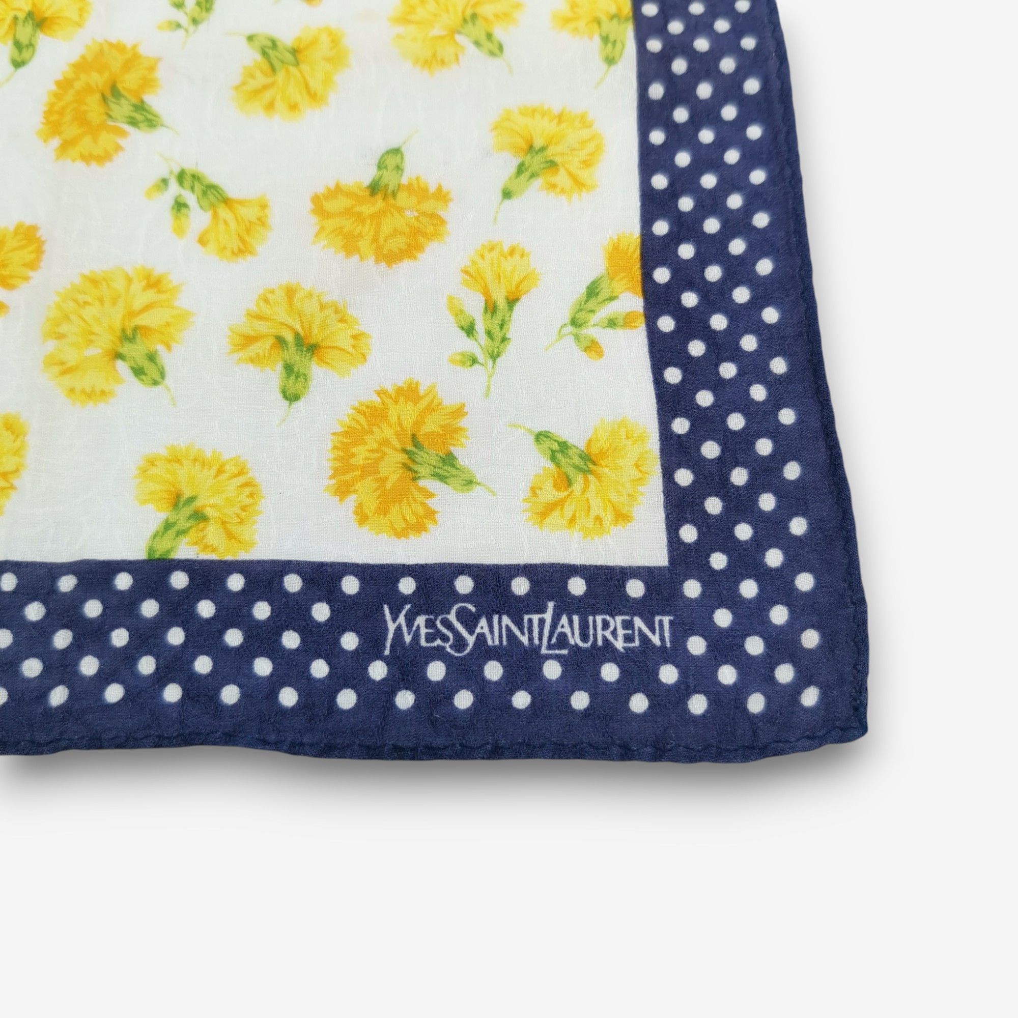Vintage Vintage Yves Saint Laurent Handkerchief Pocketsquare Bandana Size ONE SIZE - 3 Thumbnail