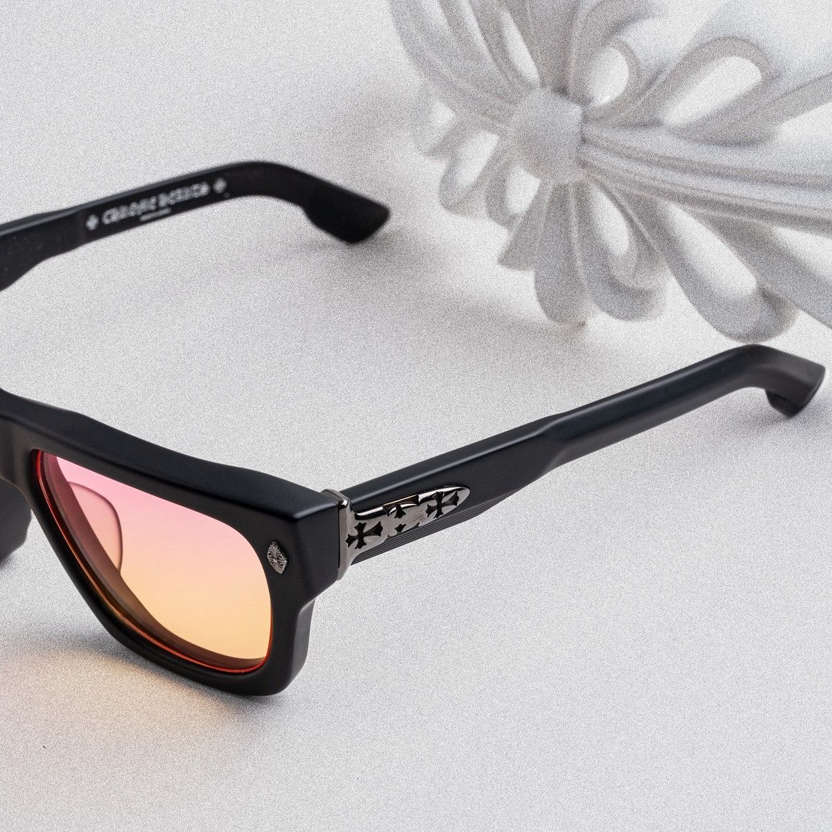 Chrome Hearts CHROME HEARTS CHARISMADICK BBOY SUNGLASSES Size ONE SIZE - 3 Thumbnail
