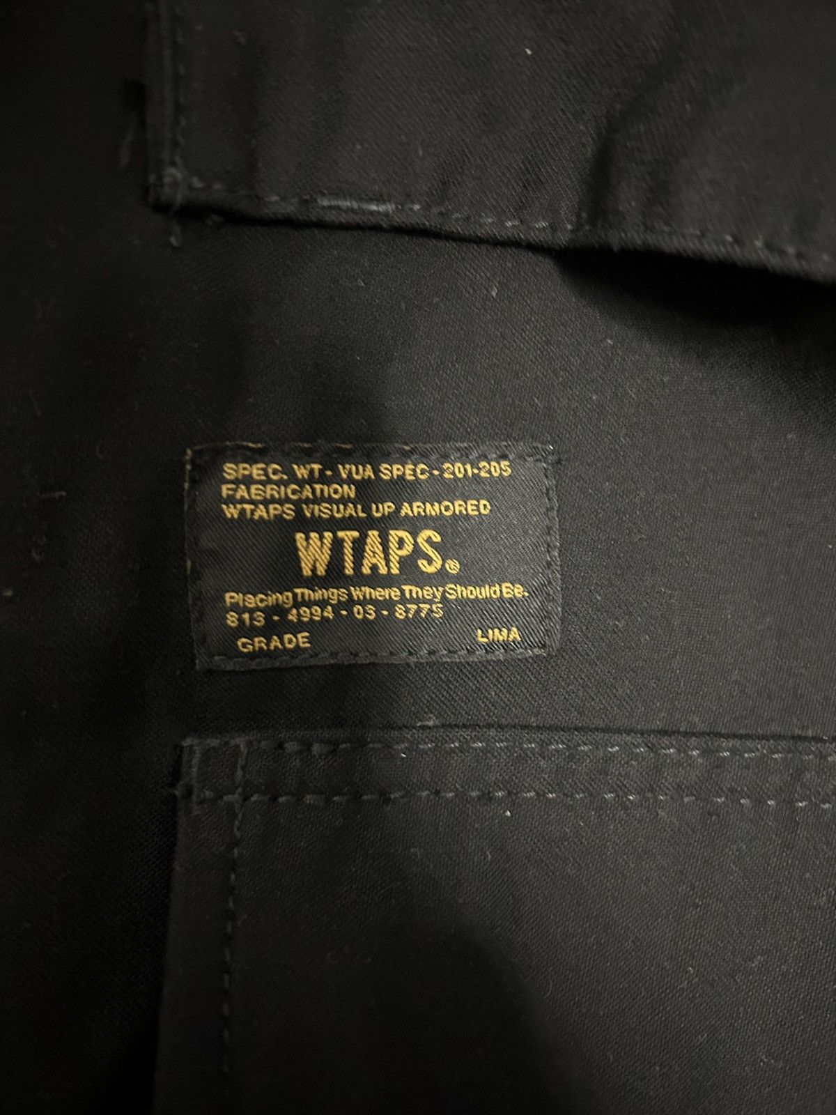 Wtaps Wtaps M65 Jacket in black. Size Large Size US L / EU 52-54 / 3 - 3 Thumbnail