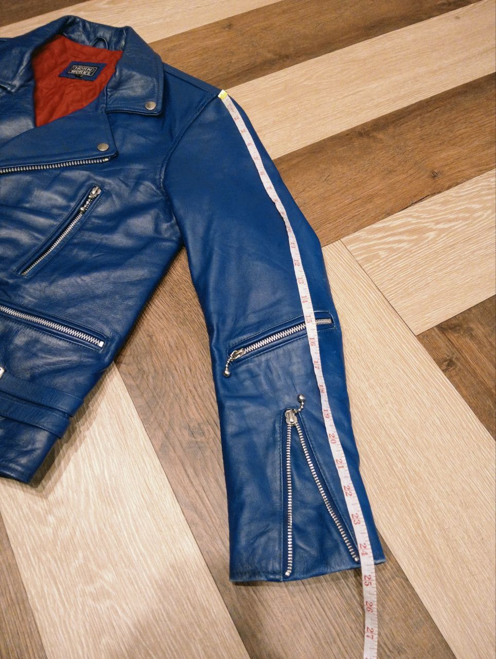 Japanese Brand JAPANESE HORN WORKS RIDER LEATHER JACKET Size US L / EU 52-54 / 3 - 19 Thumbnail