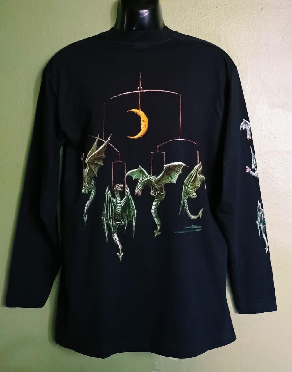 Band Tees Vtg Blind Guardian German Power Metal Band Long Sleeve Tee Size US L / EU 52-54 / 3 - 2 Thumbnail