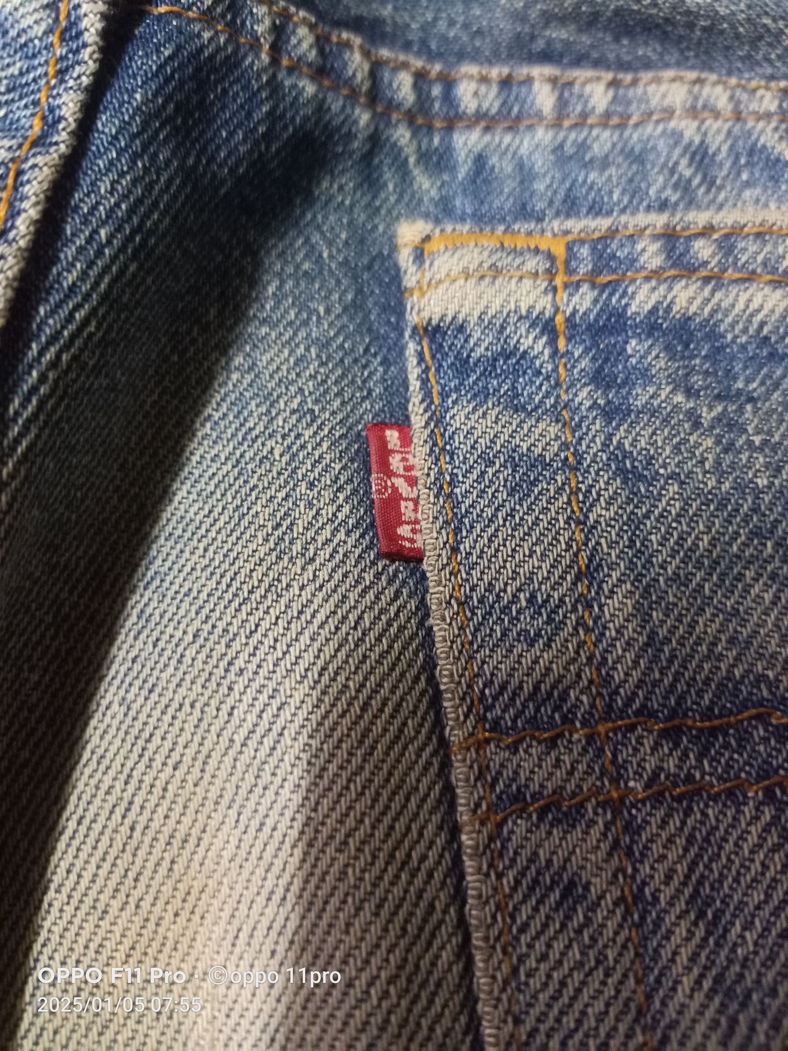 Levi's × Vintage Levis Vintage 501 80s Distressdenim Size US 29 - 8 Thumbnail