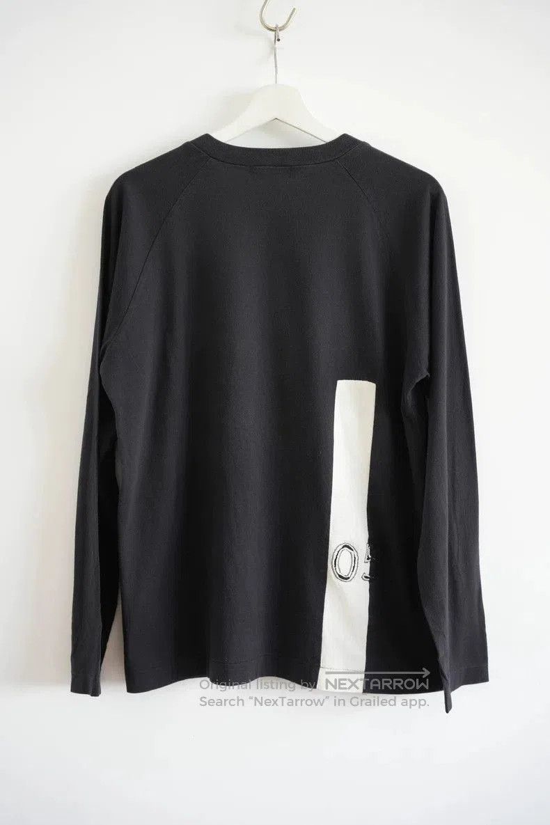 Yohji Yamamoto Yohji Yamamoto 03ss Number Patch Long Sleeve T-shirt Size US M / EU 48-50 / 2 - 2 Thumbnail
