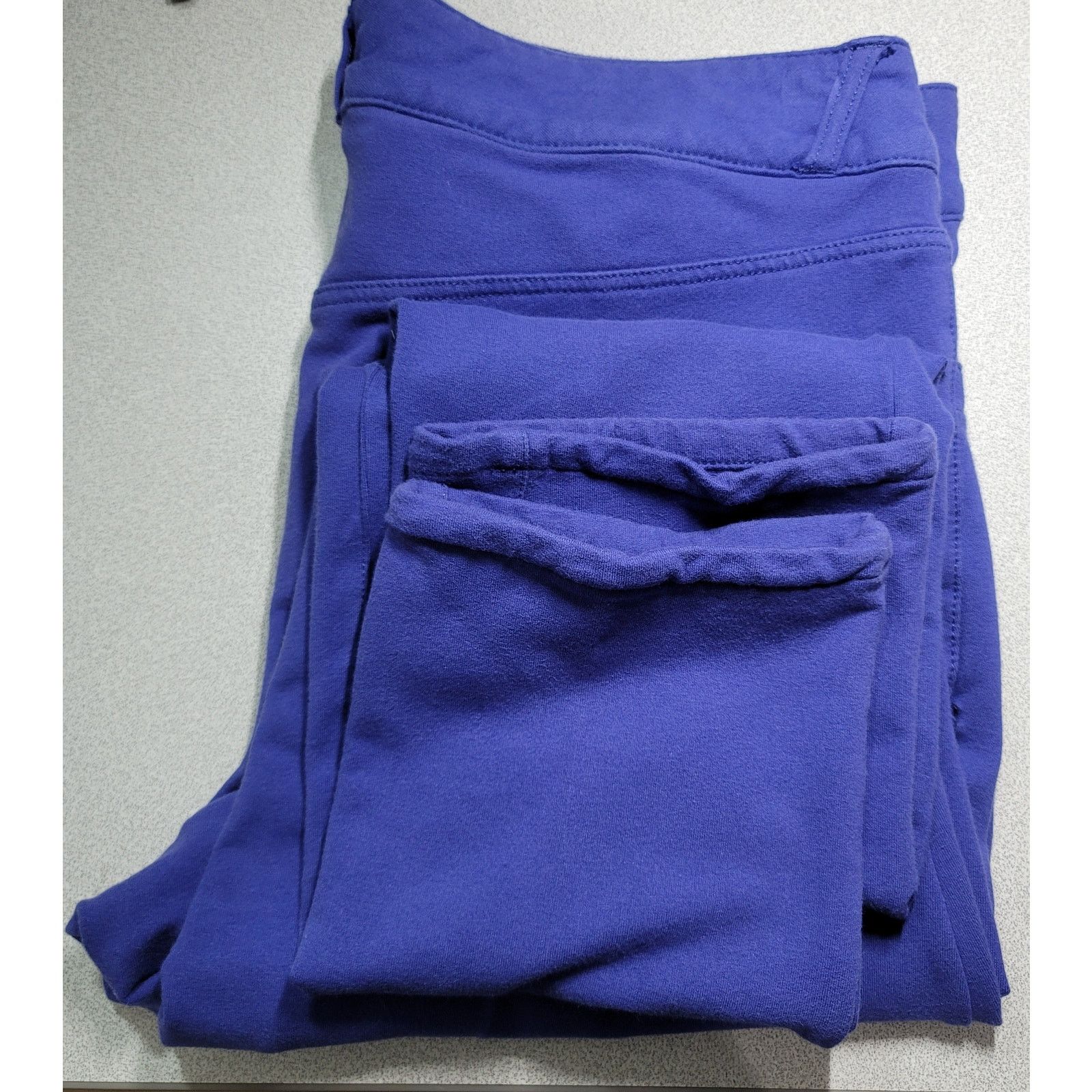 Other Lane Bryant Purple Flat Front Treggings Pants 16 Lightweight Size 38" / US 16 / IT 52 - 4 Thumbnail