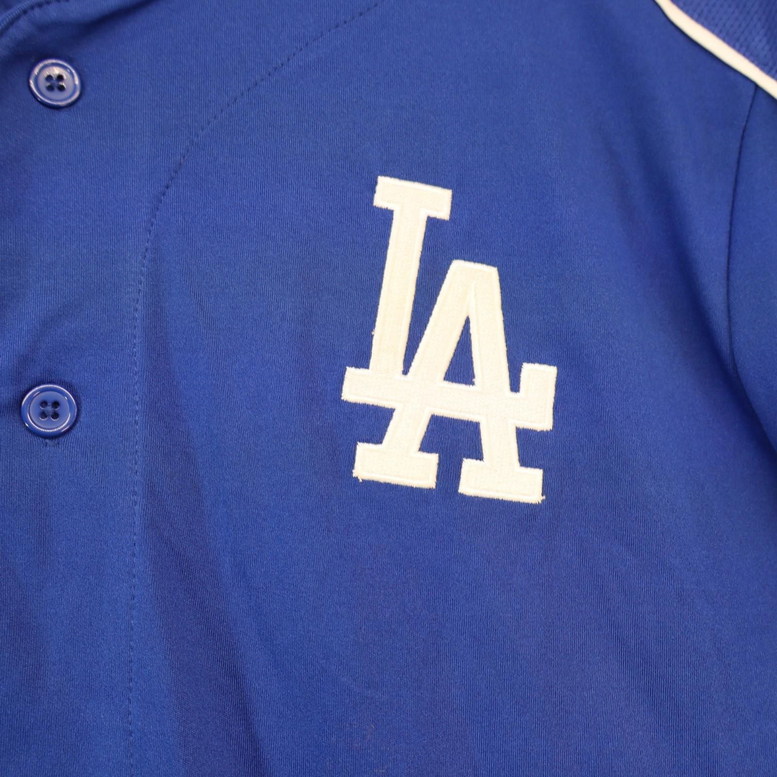 Majestic Los Angeles Dodgers Jersey Majestic Size Large Made USA Size ONE SIZE - 3 Thumbnail