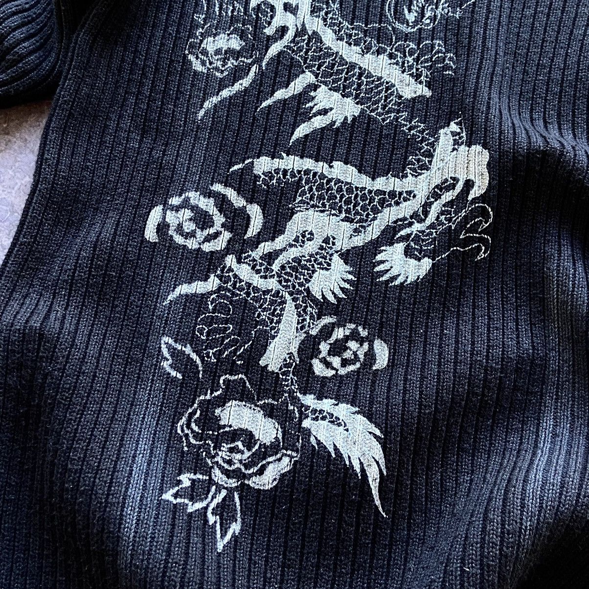 Hysteric Glamour × Undercover Japan Dragon Hysteric Glamour Style Rib Knit Sweater Y2K Size US L / EU 52-54 / 3 - 5 Thumbnail