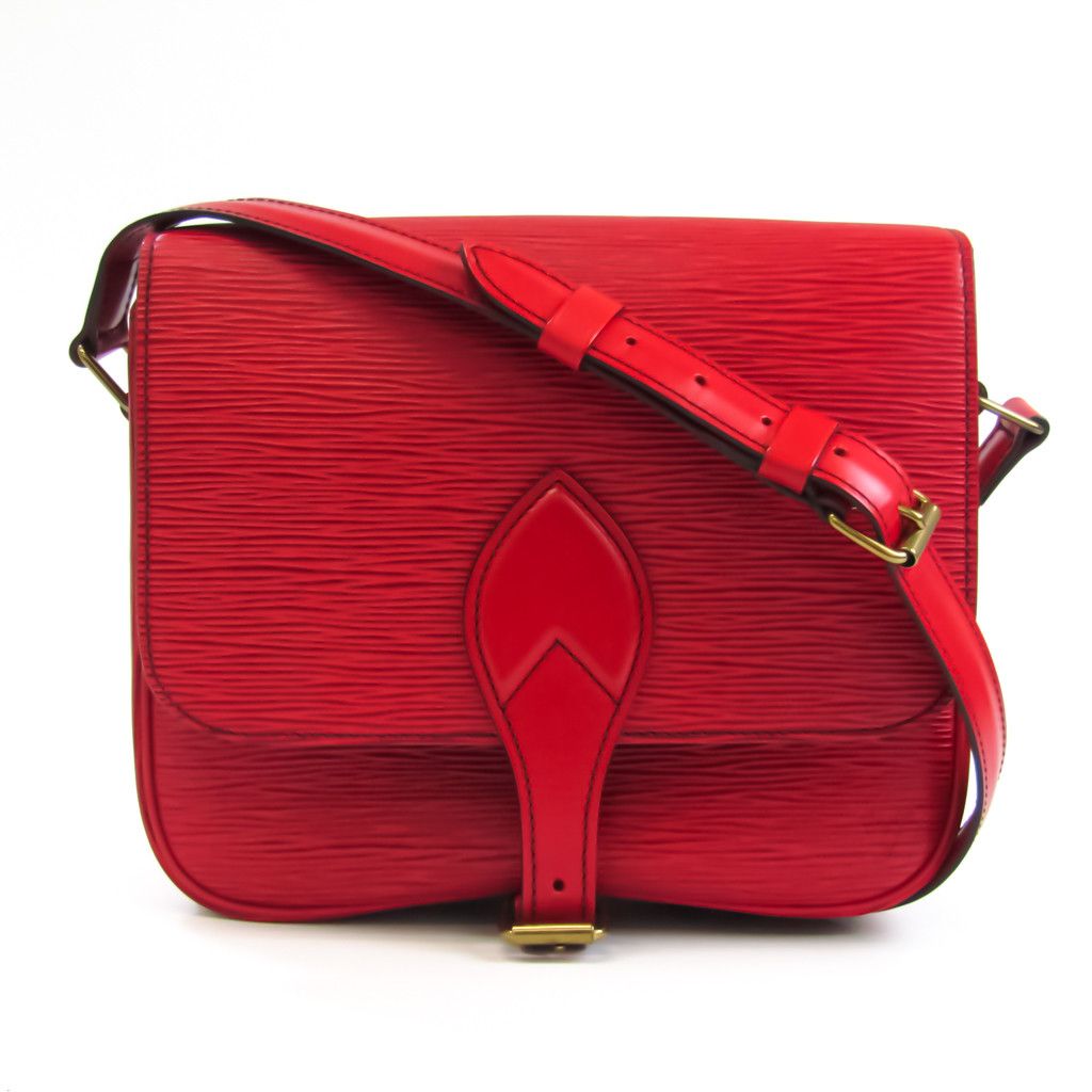 LOUIS VUITTON Epi Cartouchiere Red 11404