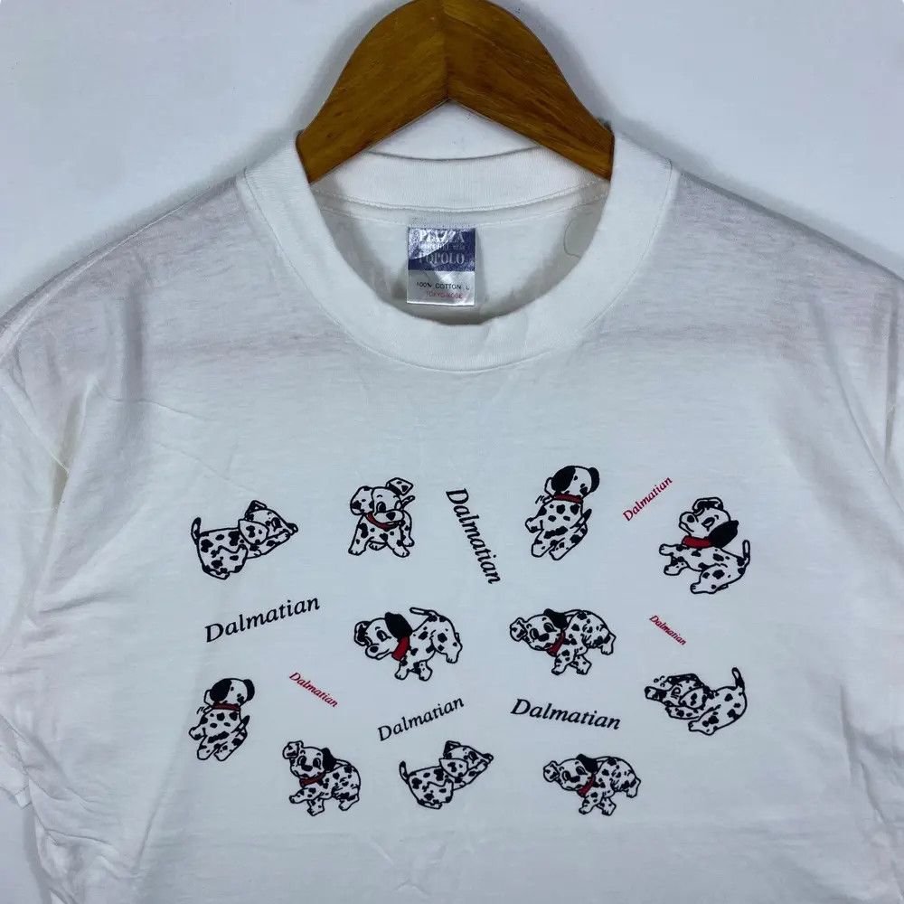 Vintage Vintage DALMATIAN DOG Cartoon Graphic Tee Shirt Large Size Size US L / EU 52-54 / 3 - 2 Thumbnail