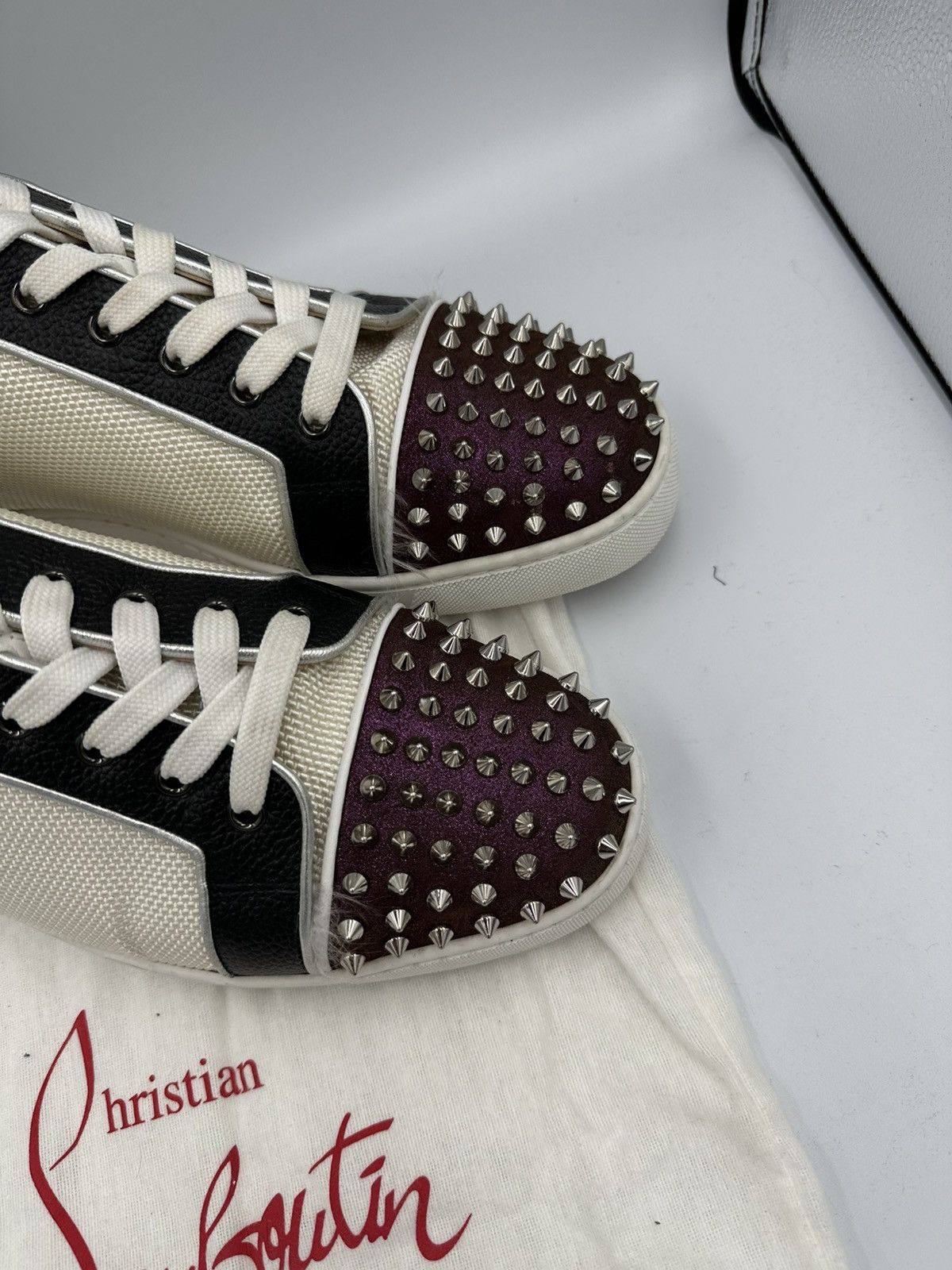 Christian Louboutin Christian Louboutin Low Top Sneakers Size US 13 / EU 46 - 3 Thumbnail