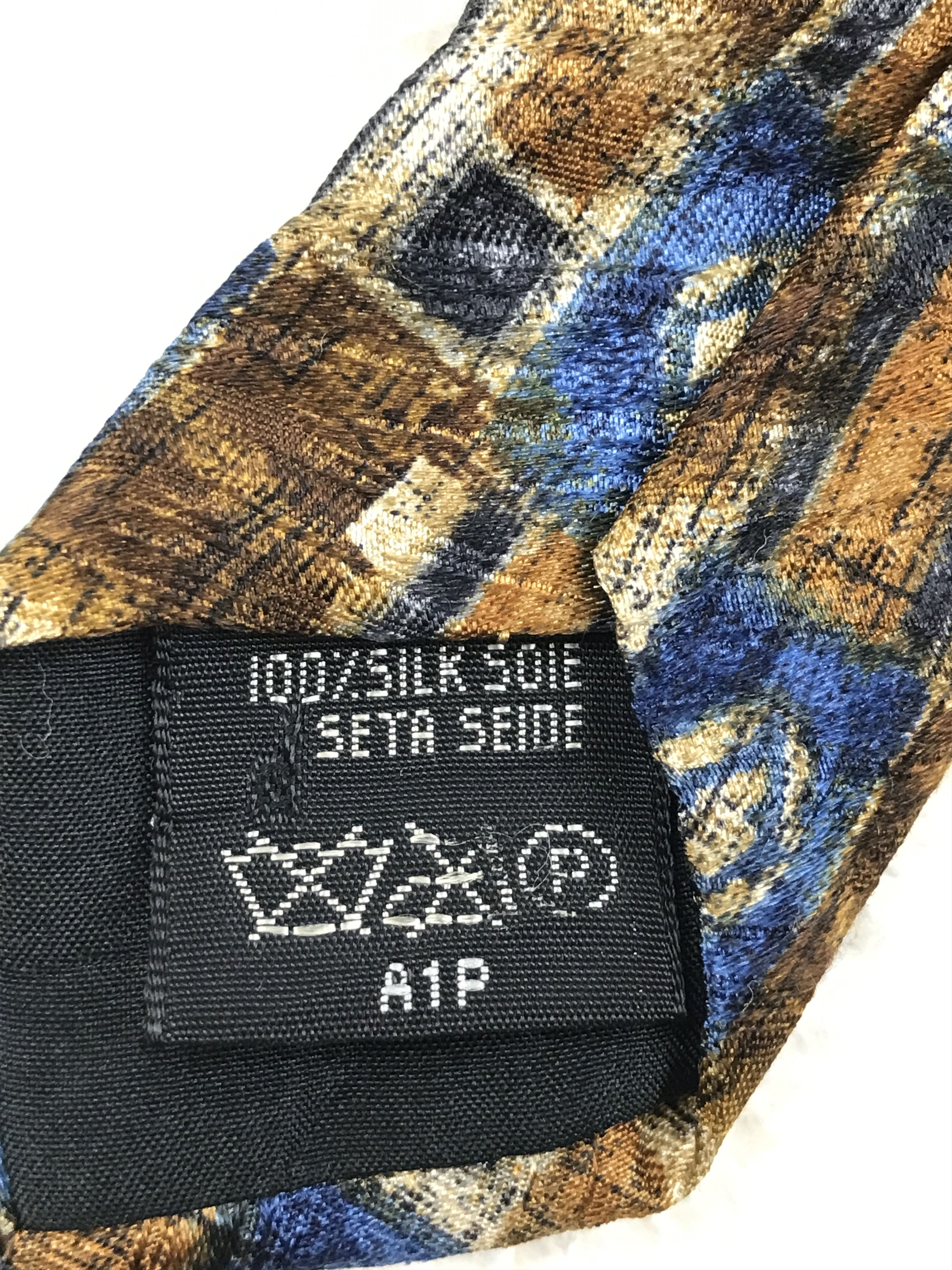 Alfred Dunhill × Vintage Vintage Alfred Dunhill Silk Necktie Size ONE SIZE - 5 Thumbnail