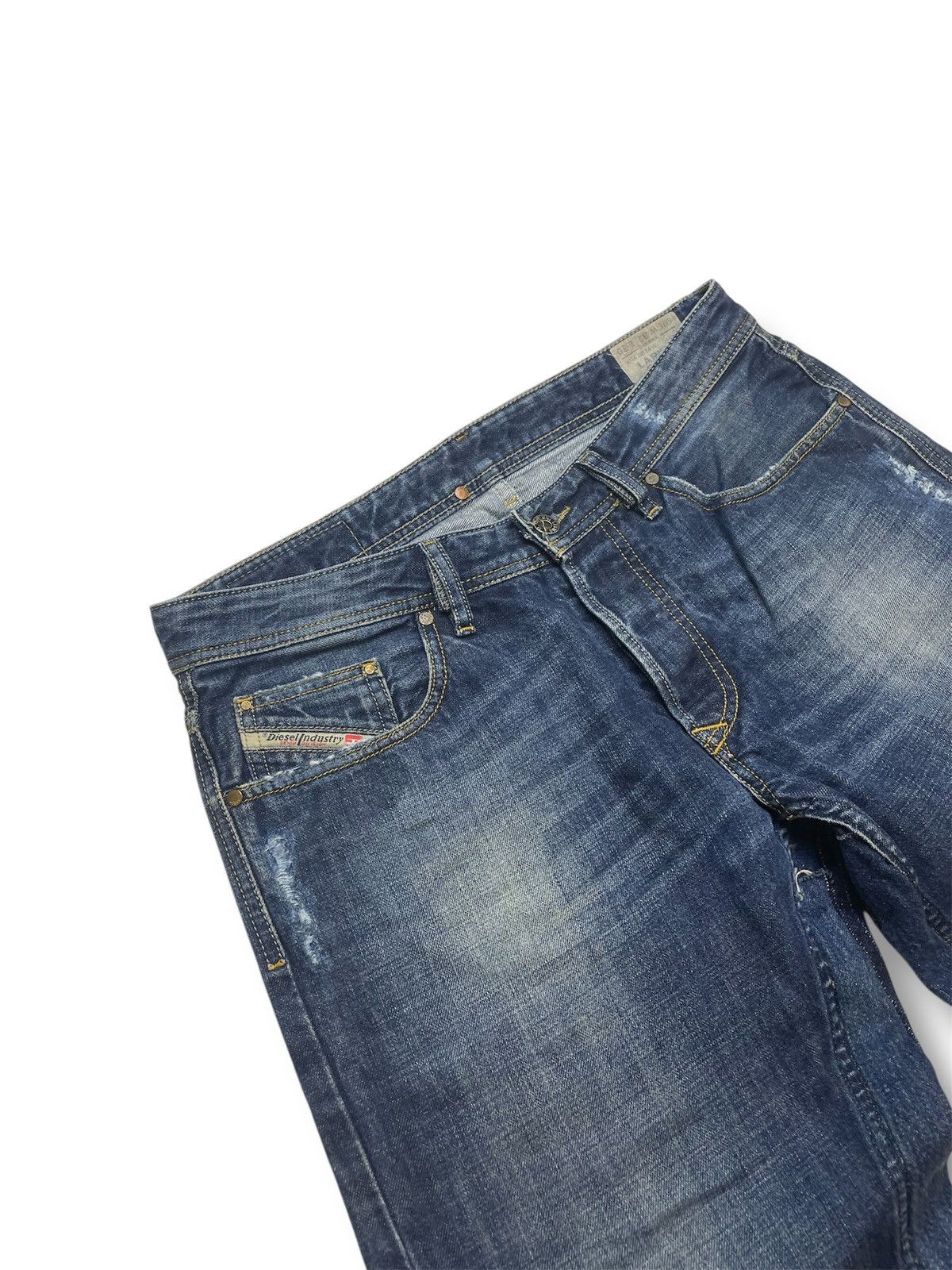 Other Custom Distressed Thrashed Japanese Flared Jeans Y2K Opium Size US 32 / EU 48 - 5 Thumbnail